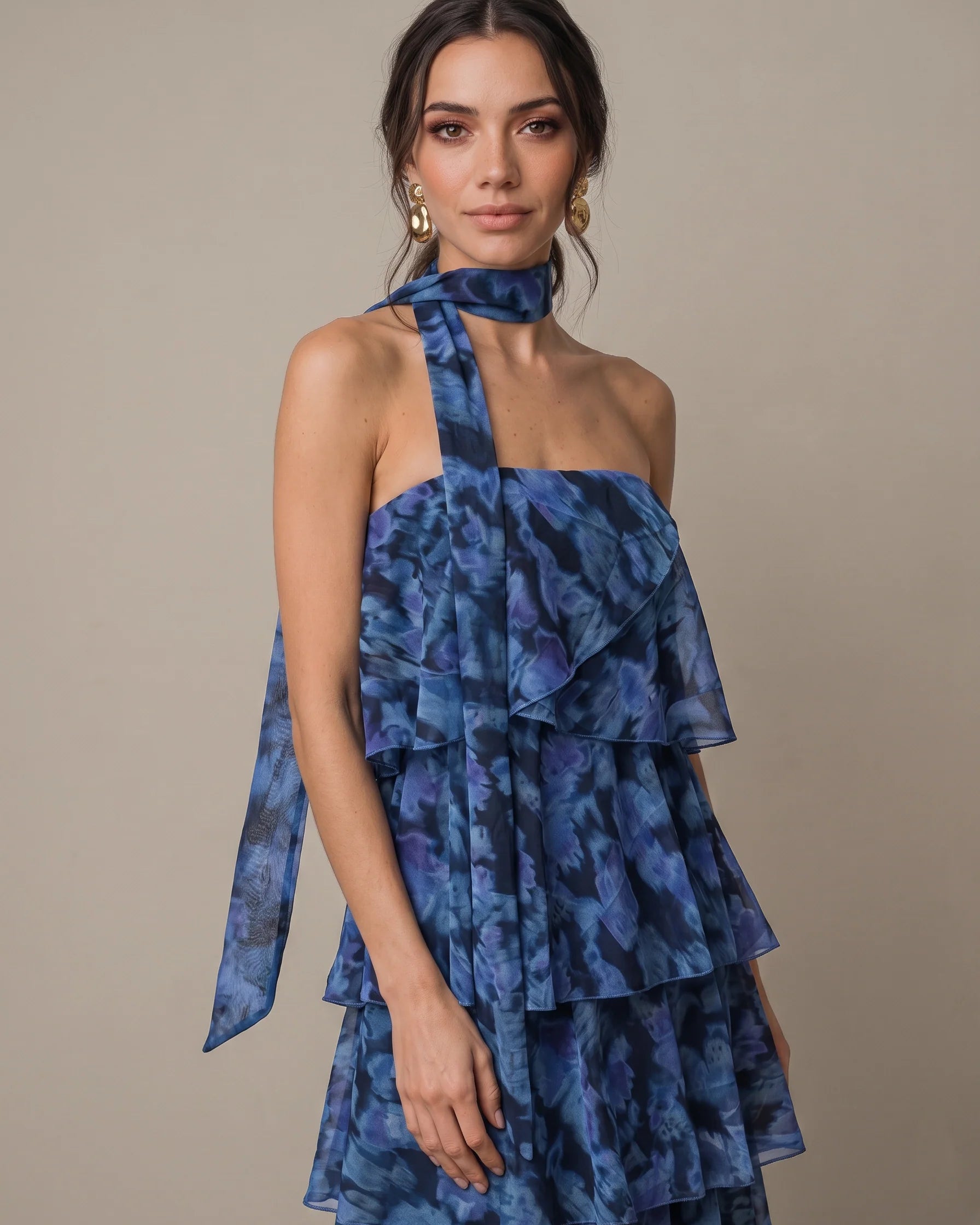 Vestido Cordova Azul