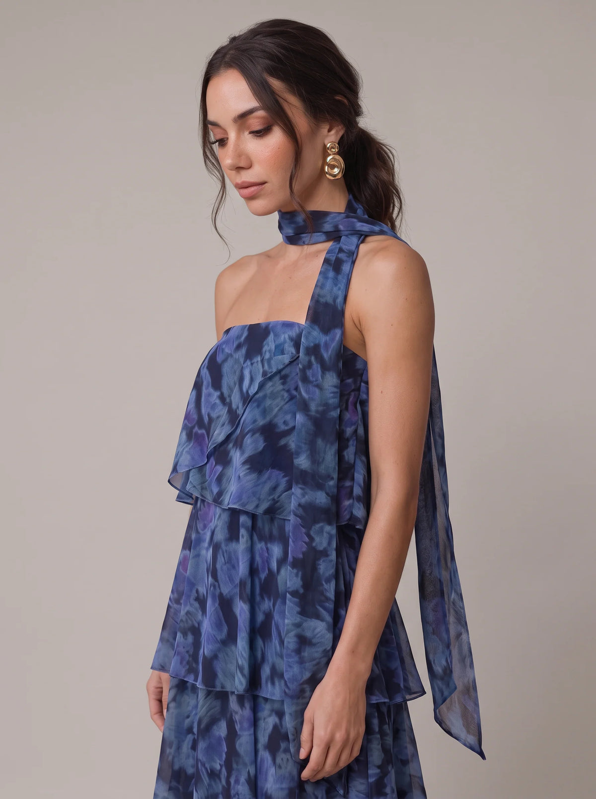 Vestido Cordova Azul