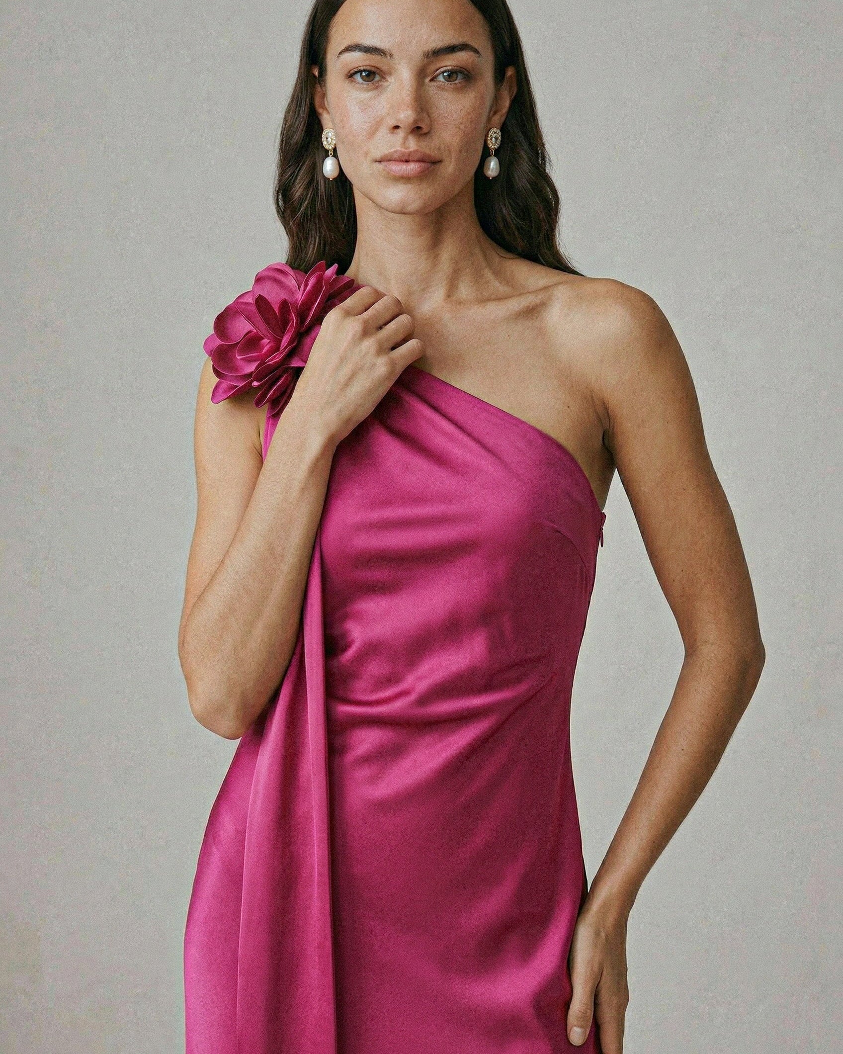 Vestido Emma Magenta