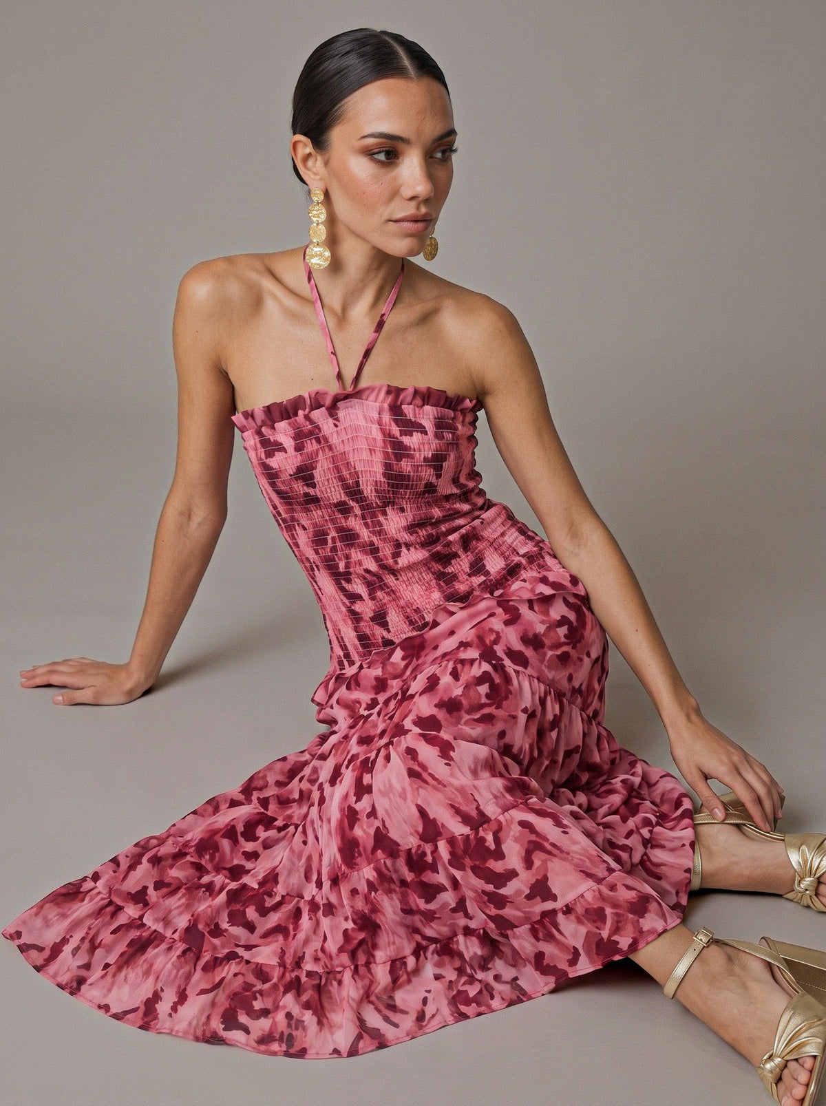 Vestido Granada Rosa