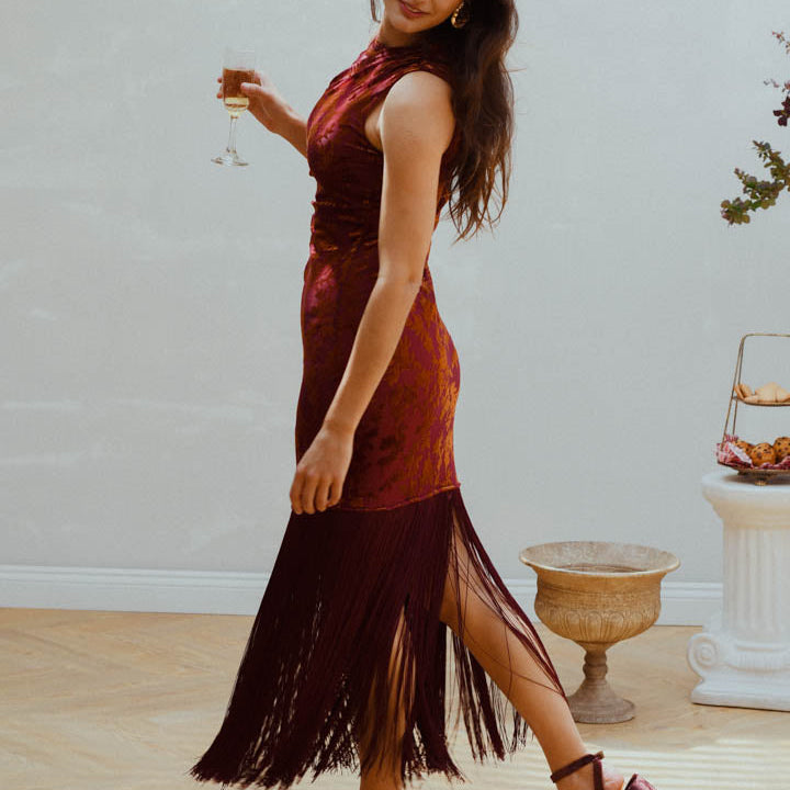 Vestido Laura Terracota