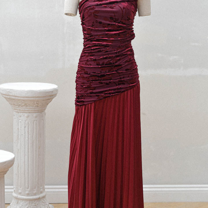 Vestido Paula Burdeo