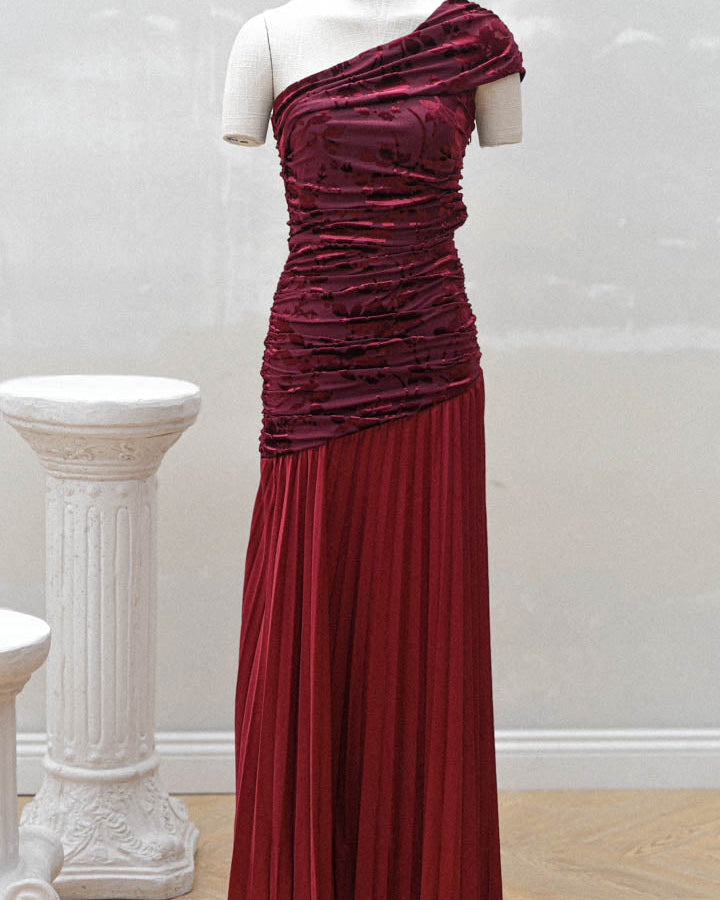 Vestido Paula Burdeo