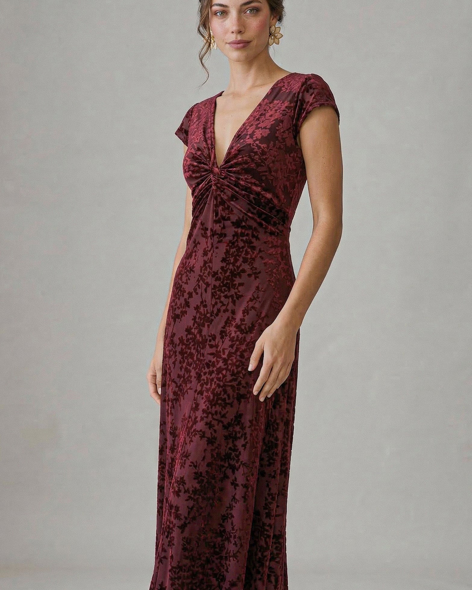 Vestido Sara Burdeo