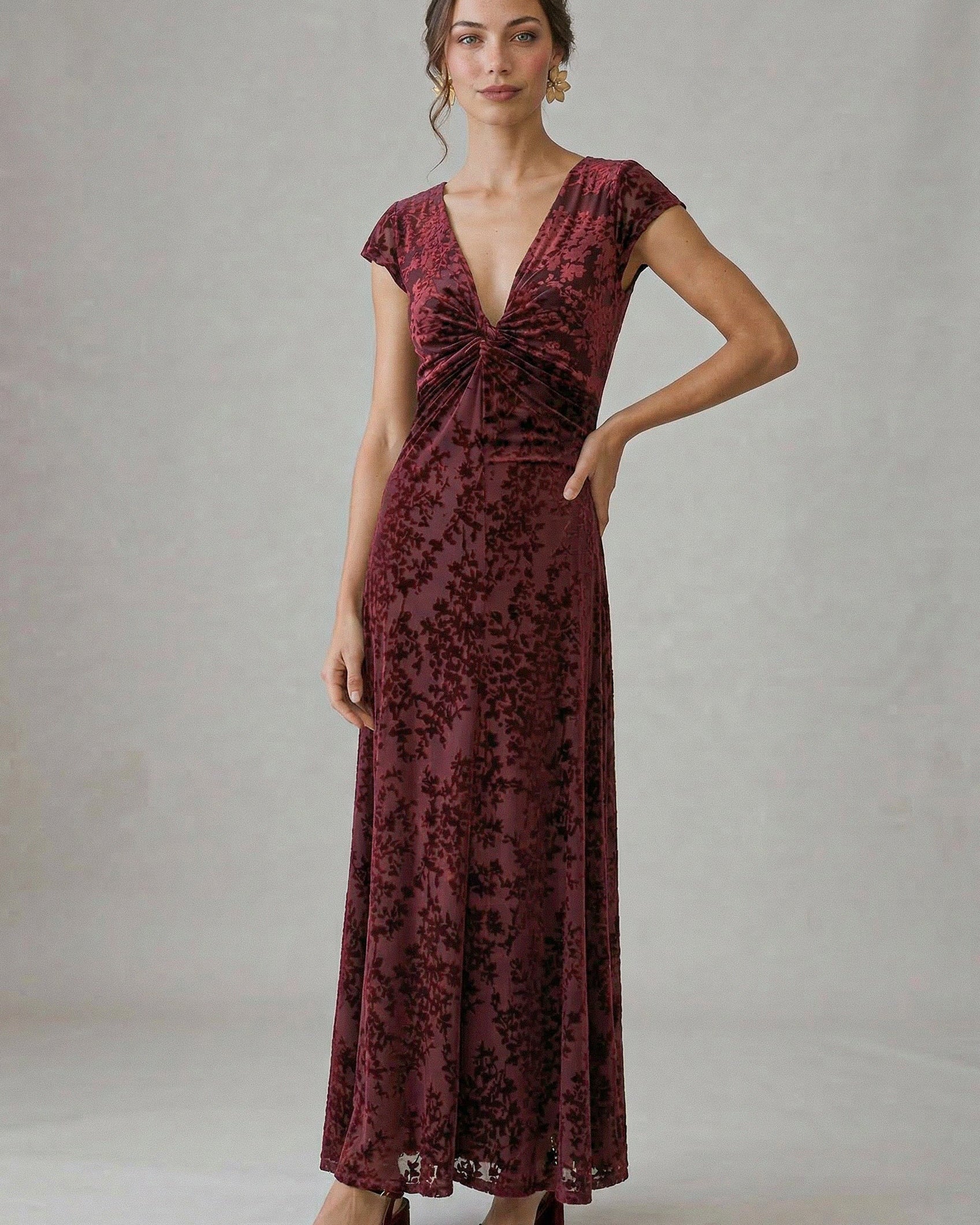 Vestido Sara Burdeo