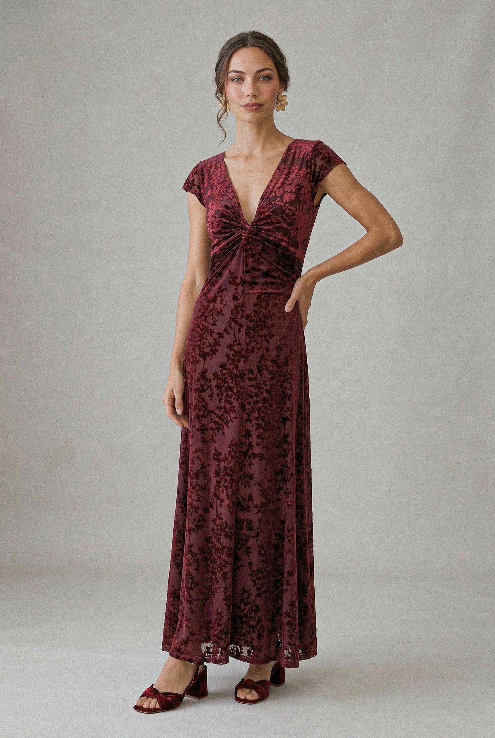 Vestido Sara Burdeo
