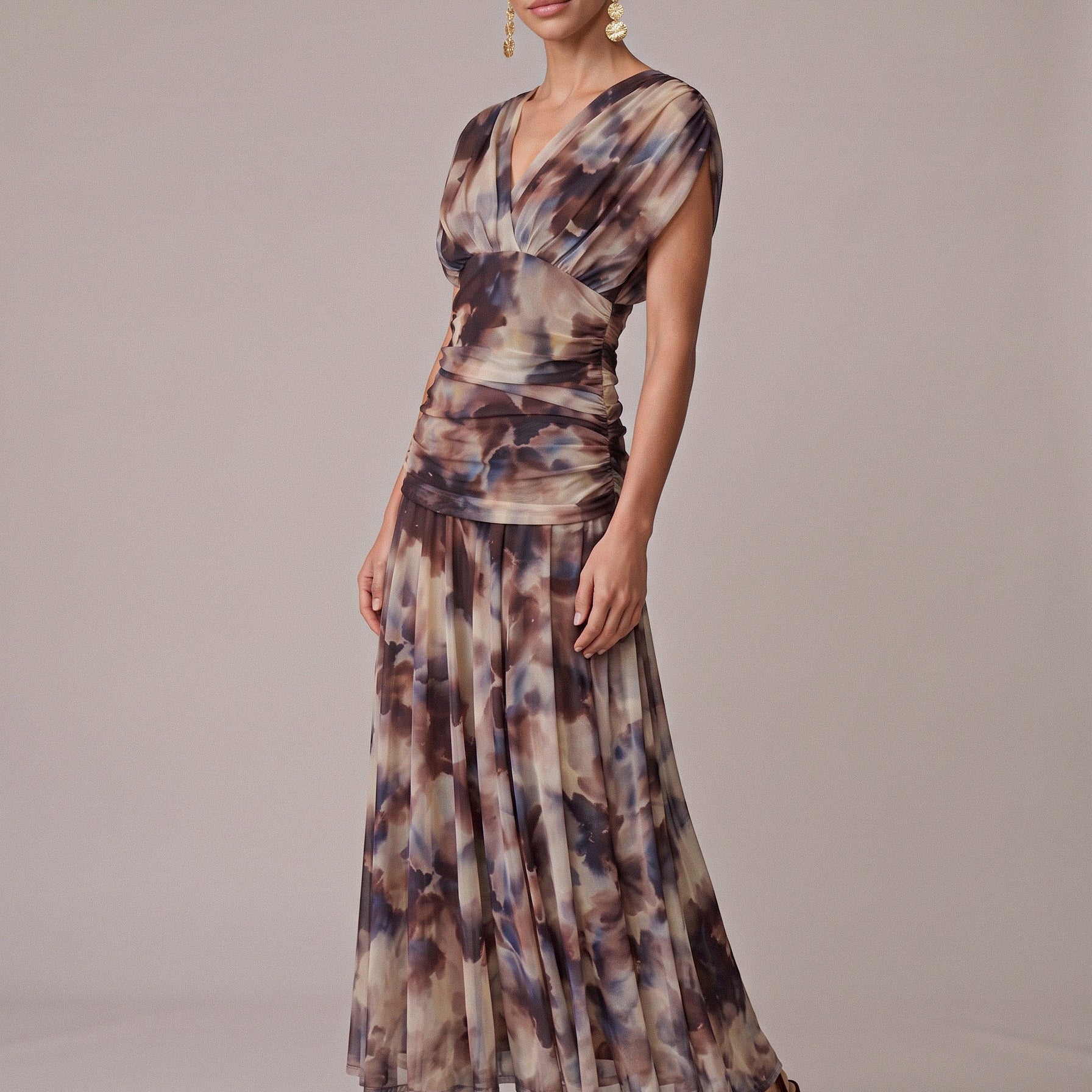 Vestido Setenil Café
