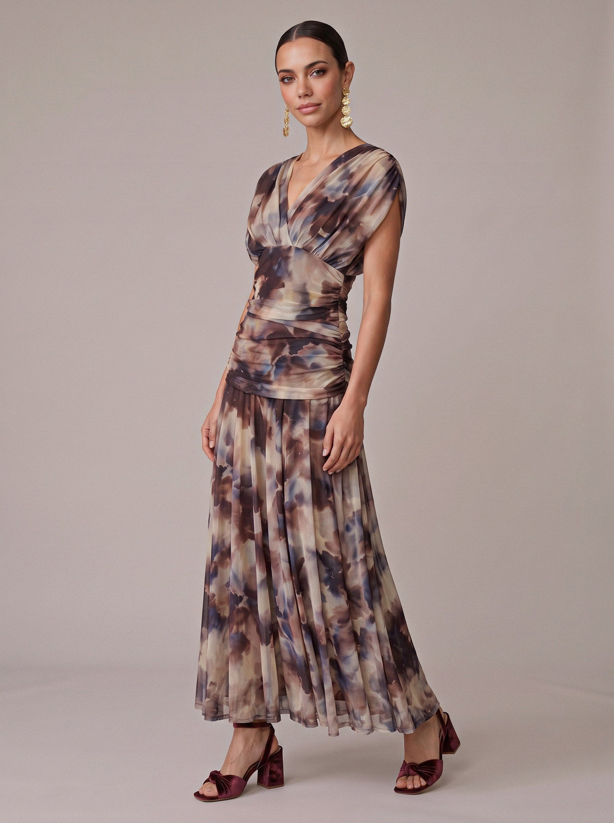 Vestido Setenil Café