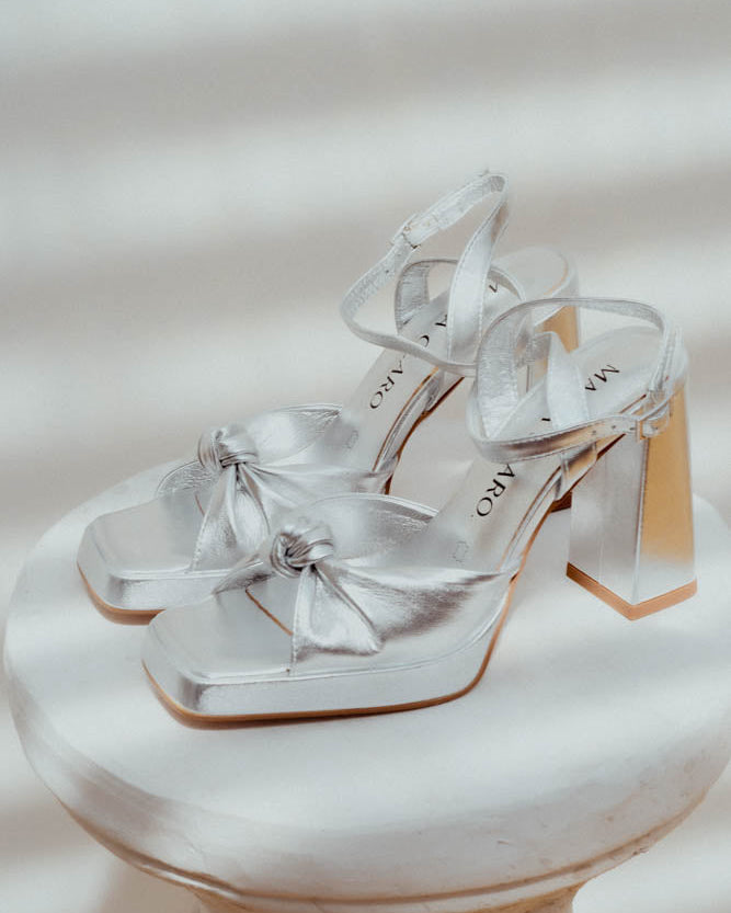 Zapato Inés Plateado