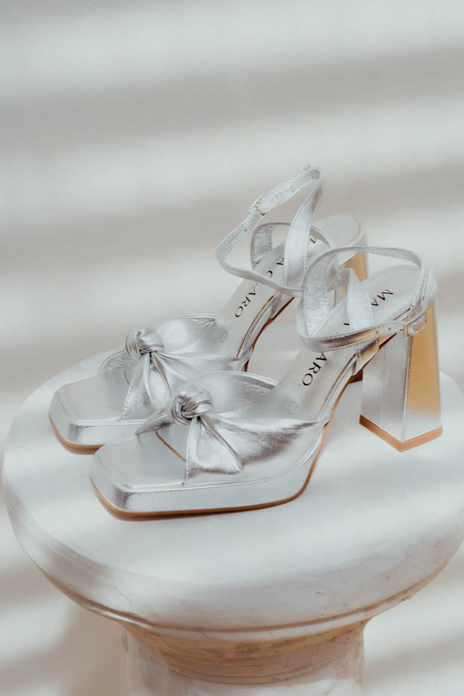 Zapato Inés Plateado
