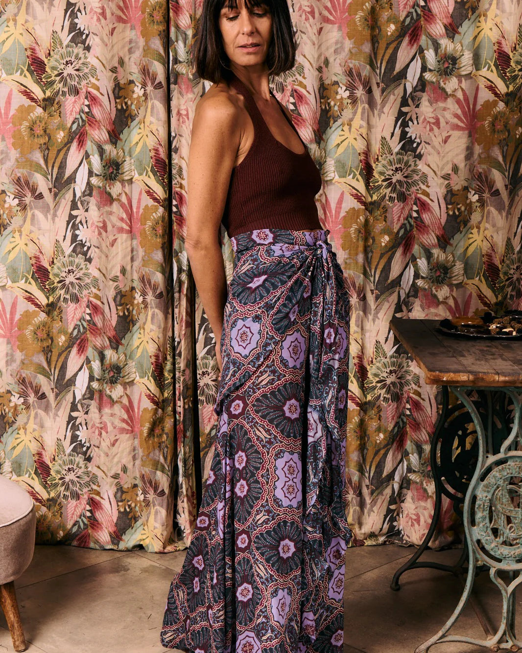 Pantalón Retro Lila