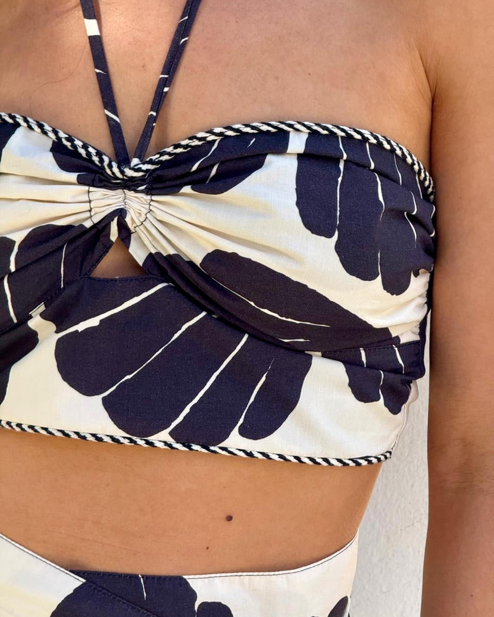 Top Pabilo Concha Crudo