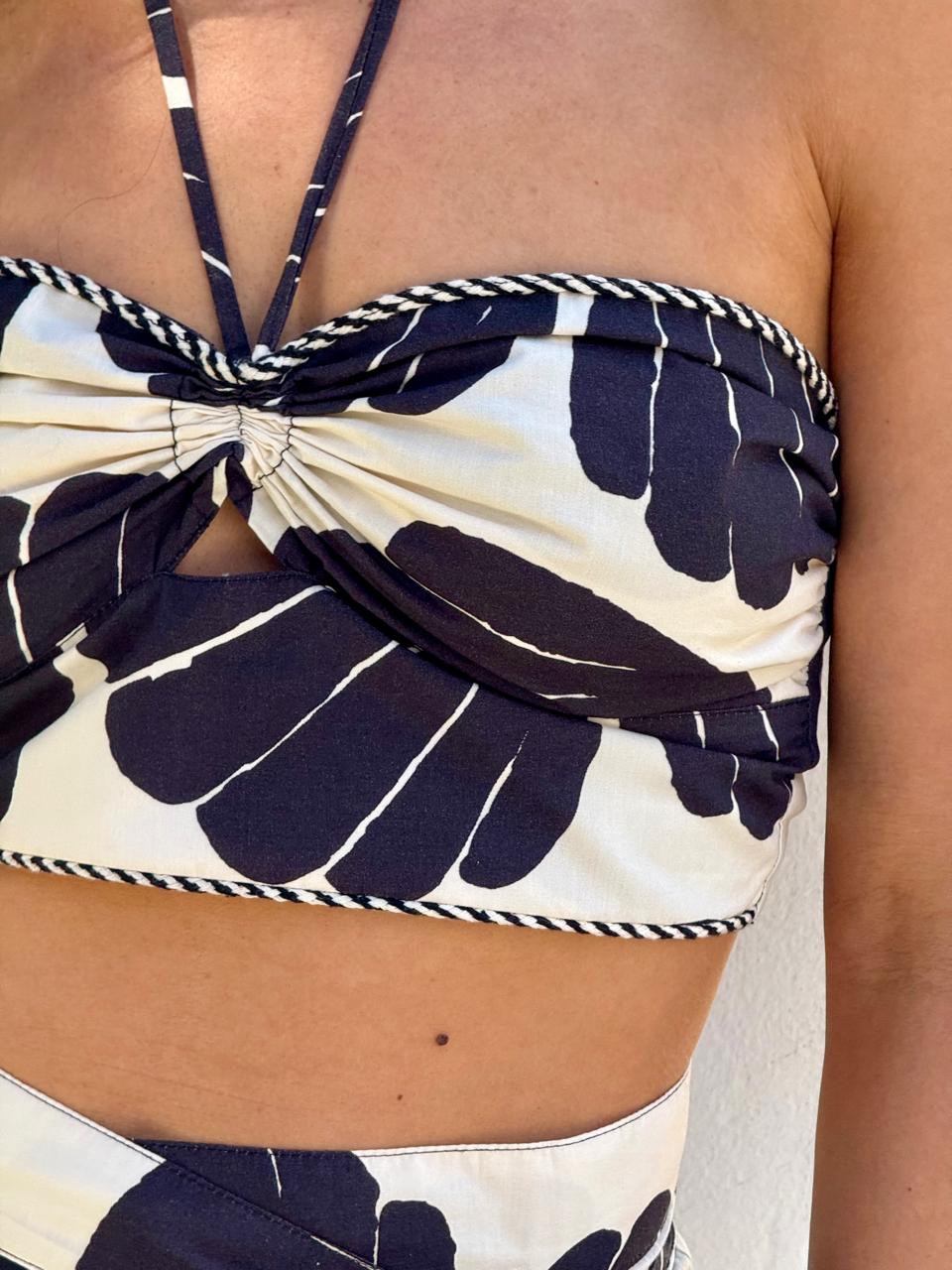 Top Pabilo Concha Crudo