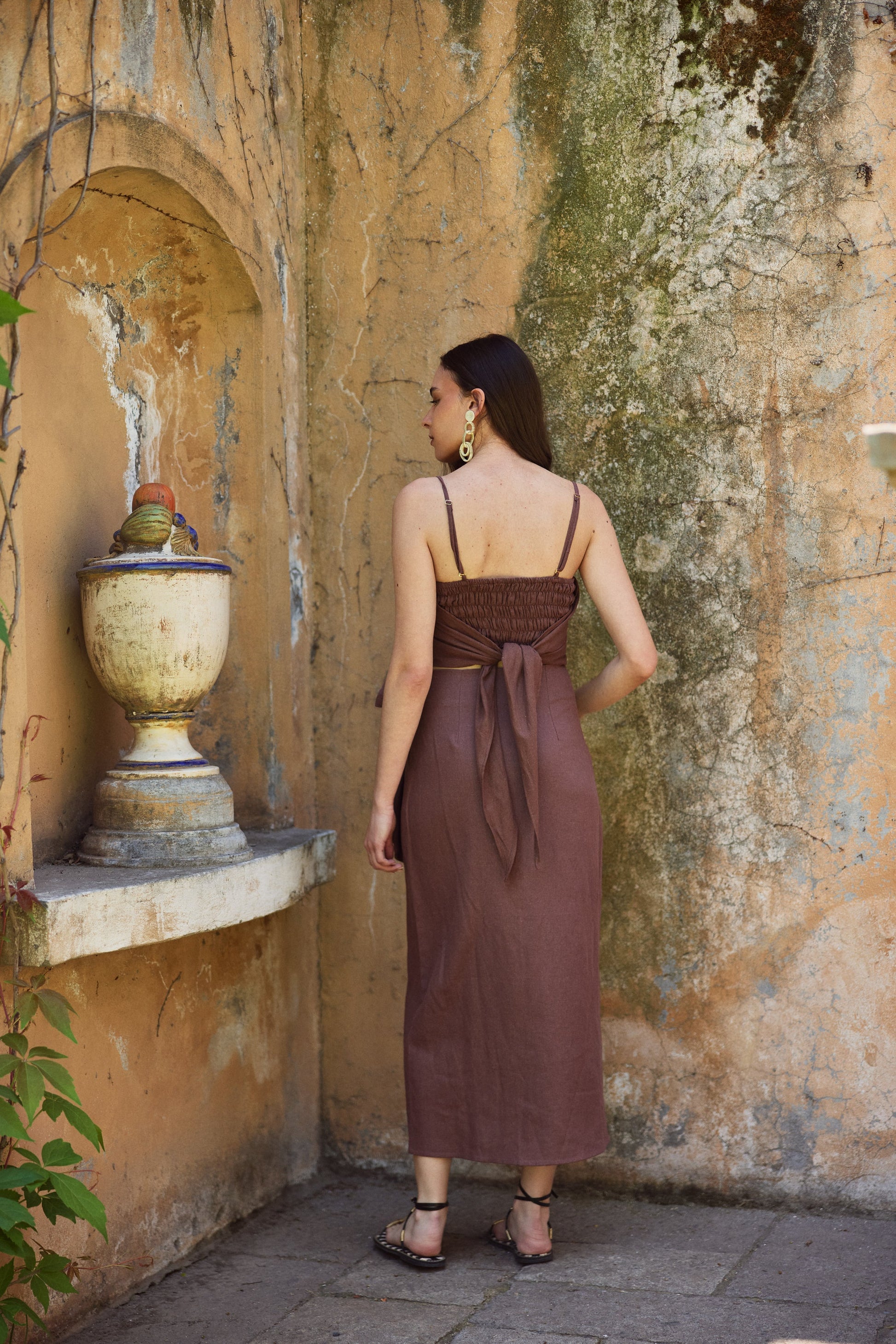 Falda Antonia Chocolate