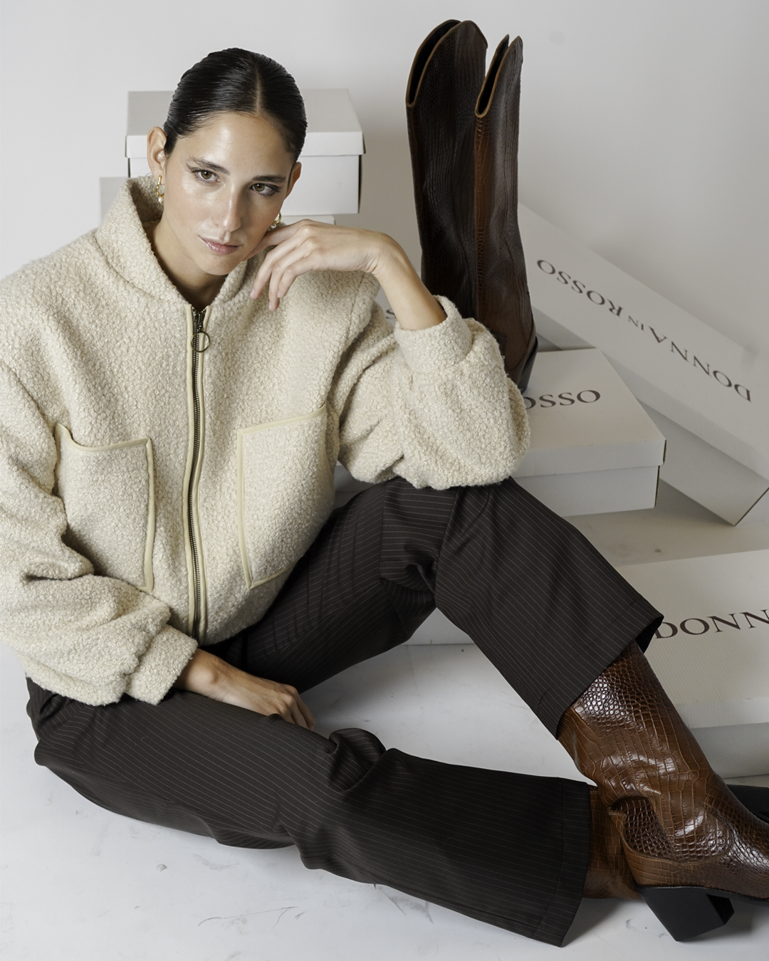 Chaqueta Mia Ivory