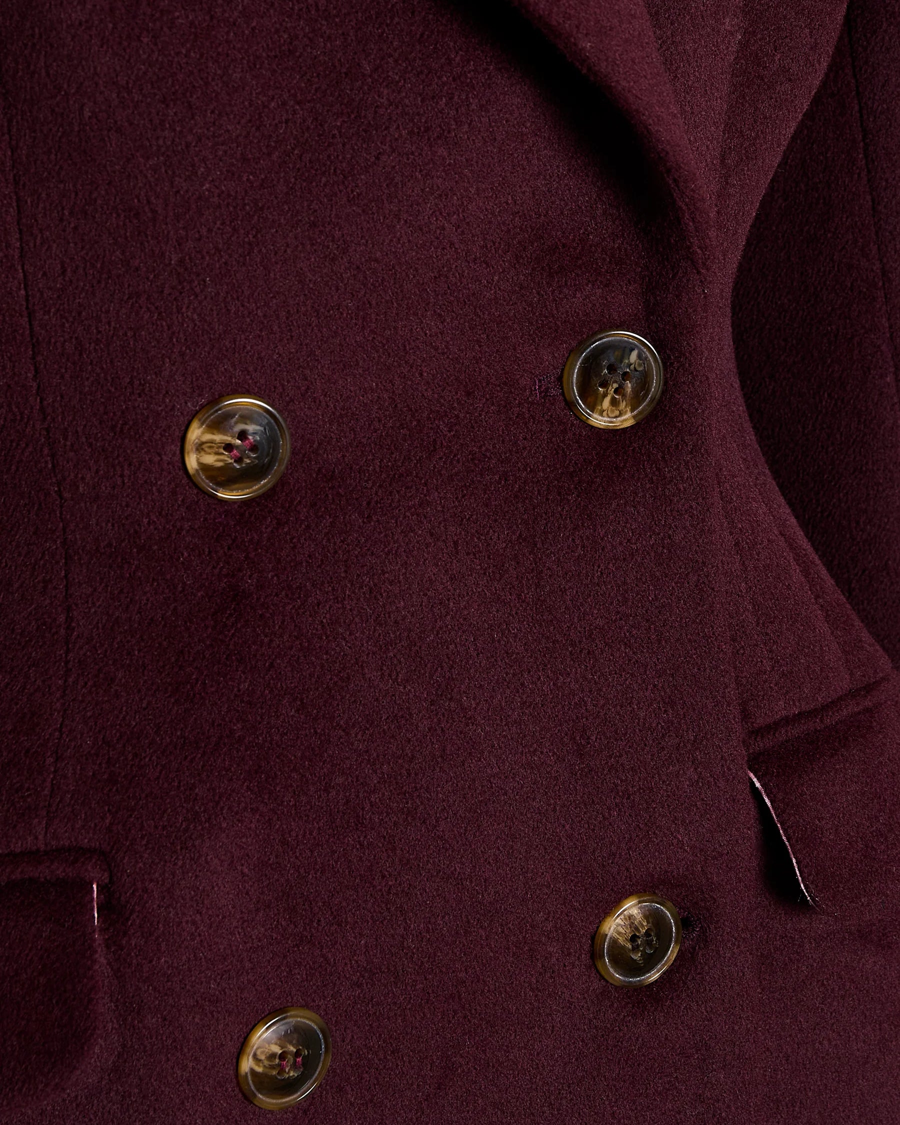 Abrigo Marie Claudi Cherry