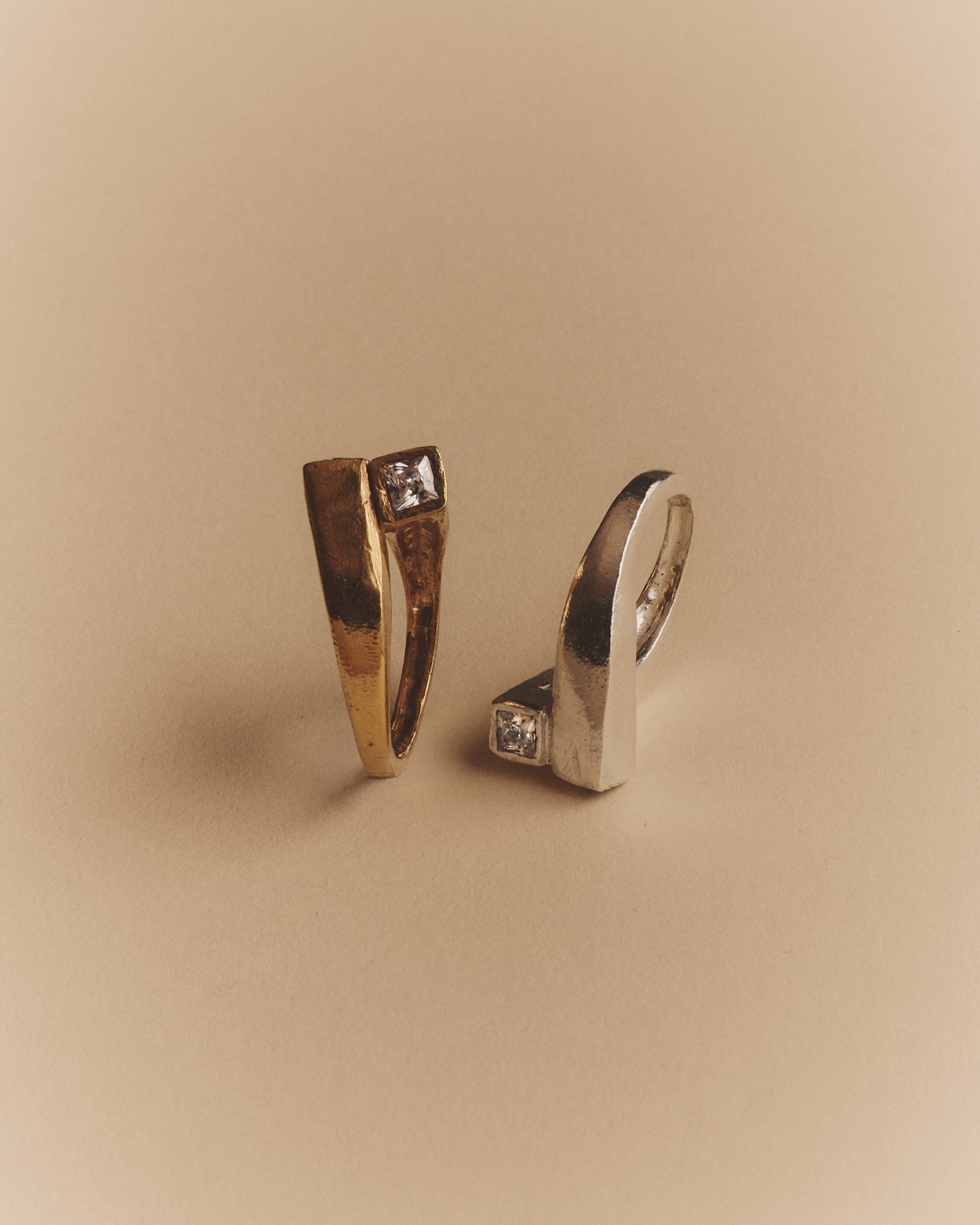 The Offset Ring Gold