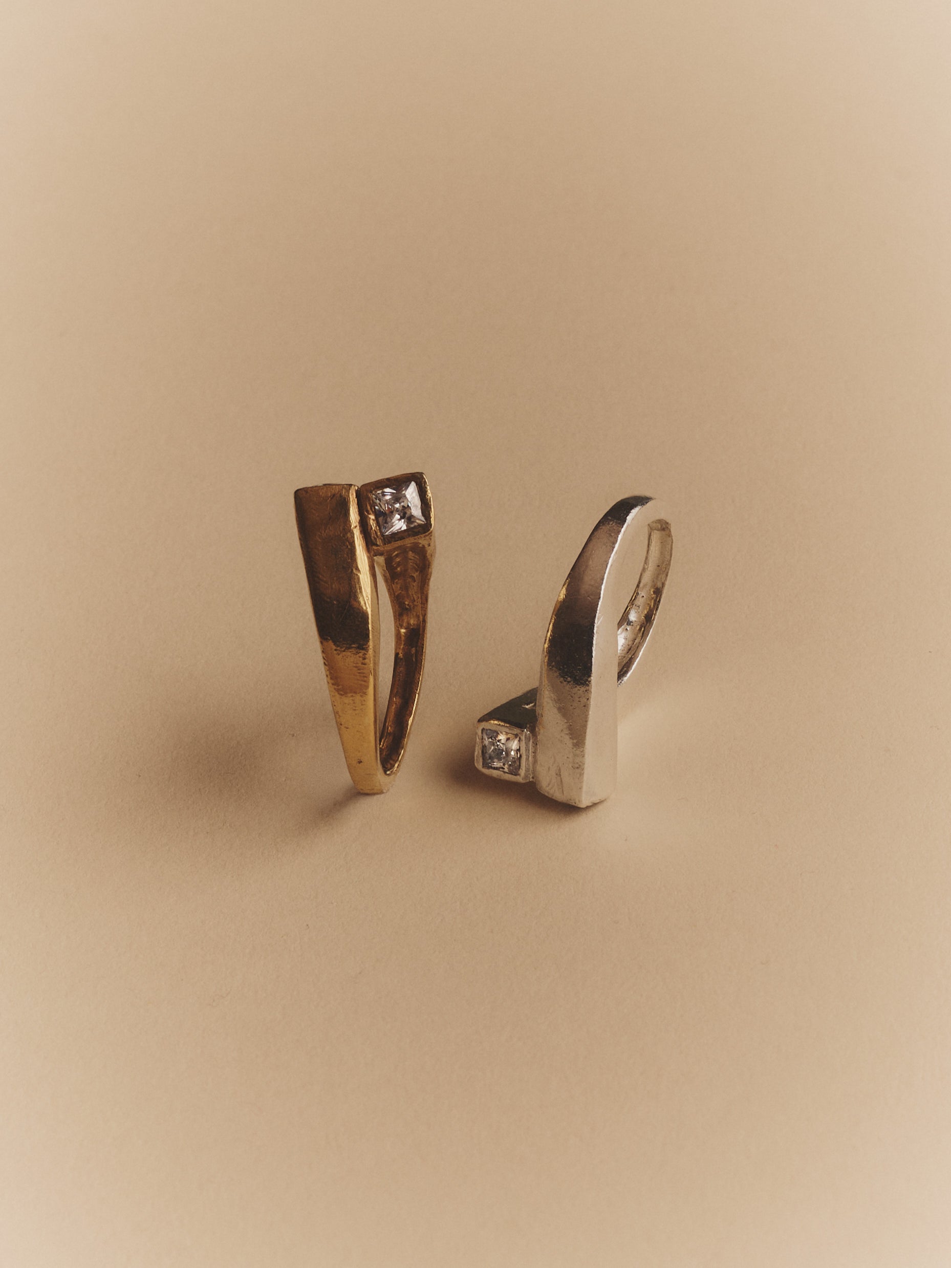 The Offset Ring Gold