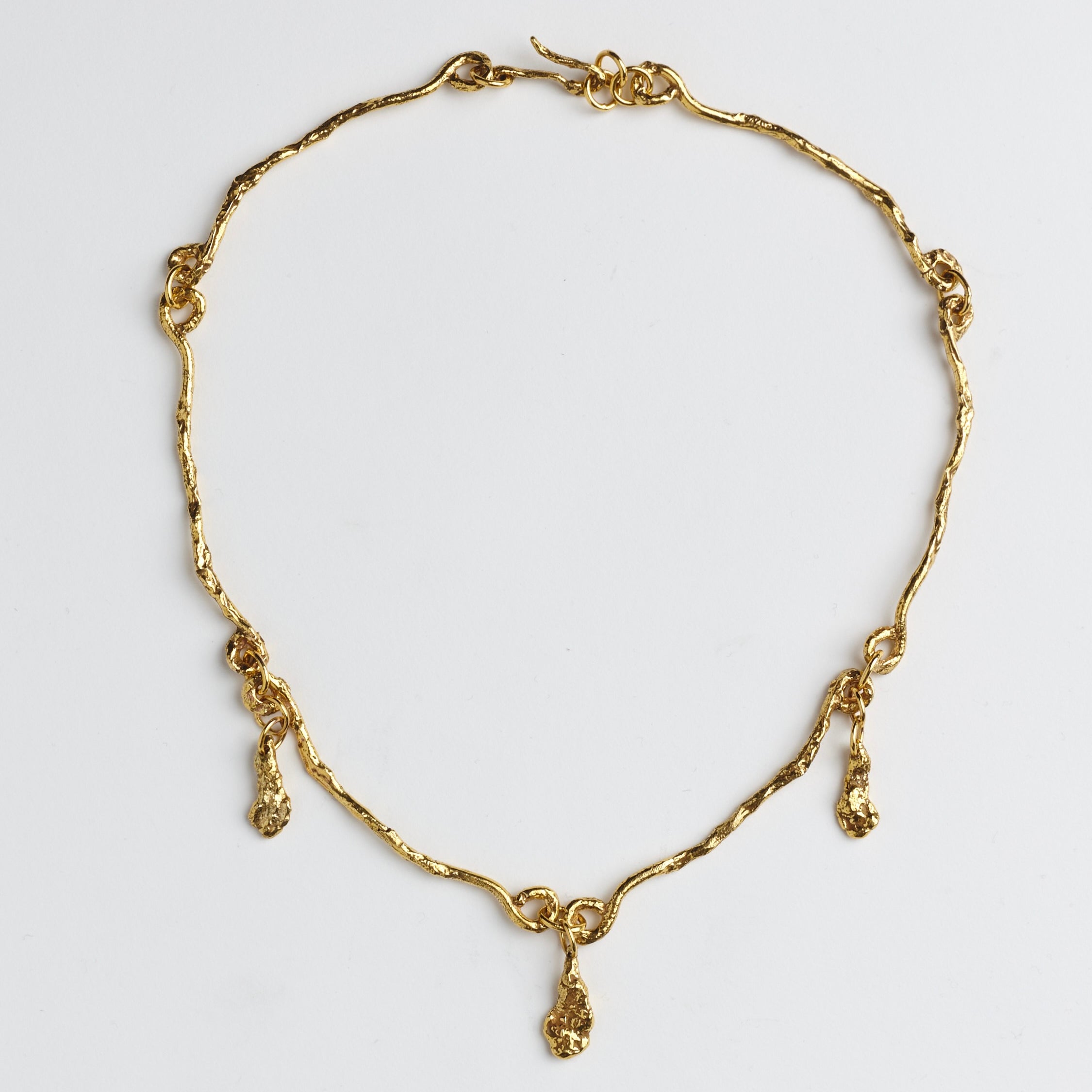 The Teardrop Necklace Gold