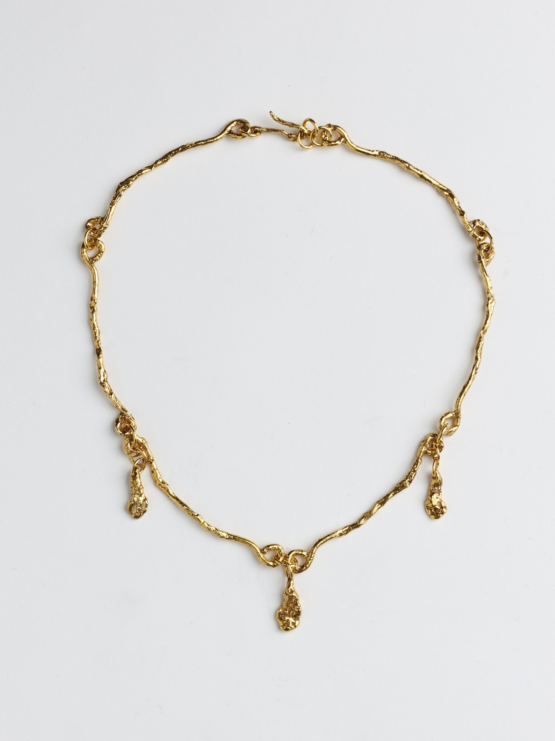 The Teardrop Necklace Gold