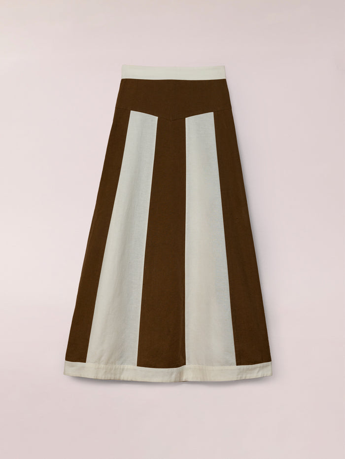 Falda Felice Brown