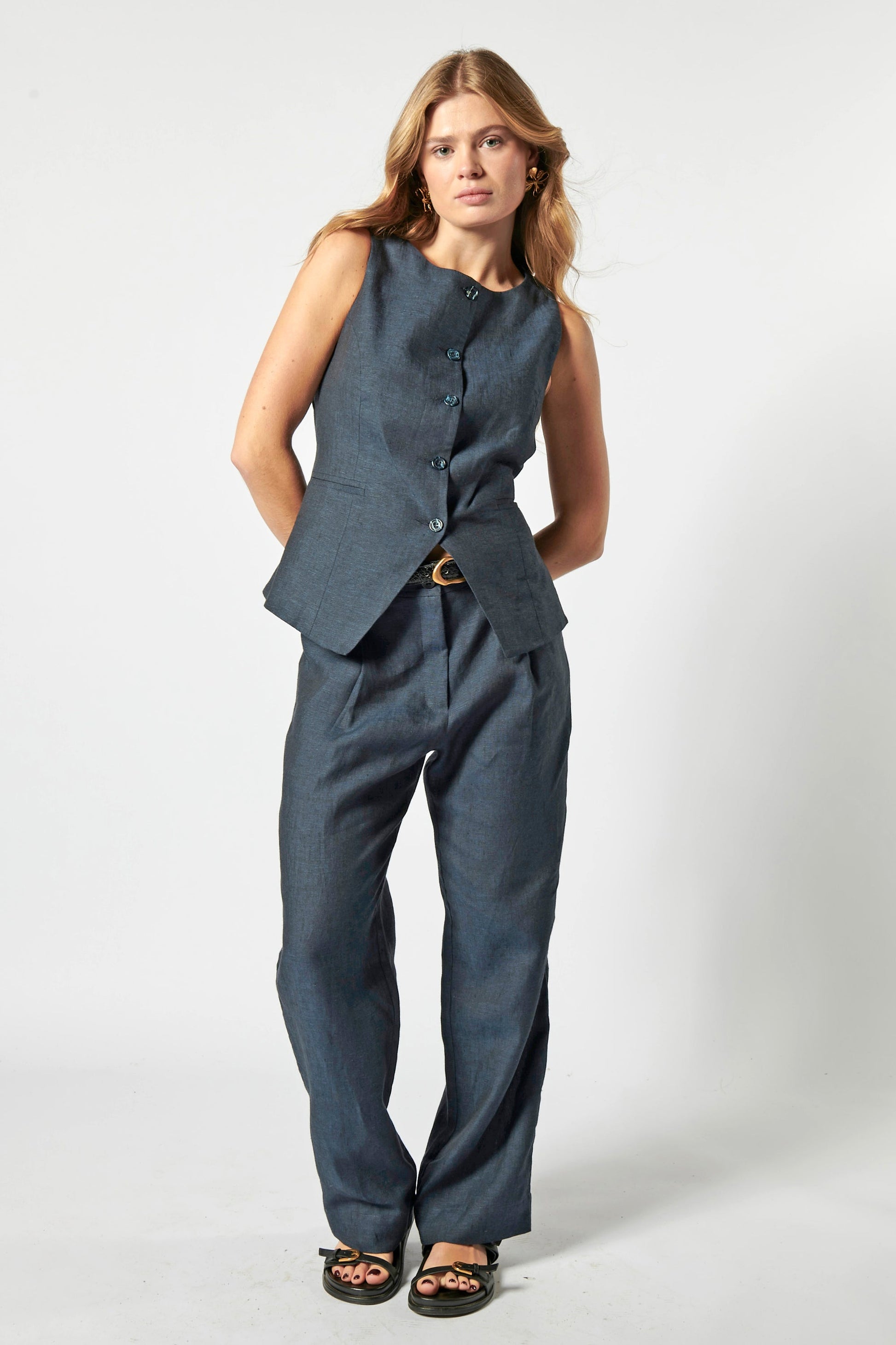 Pantalón Garmi Azul