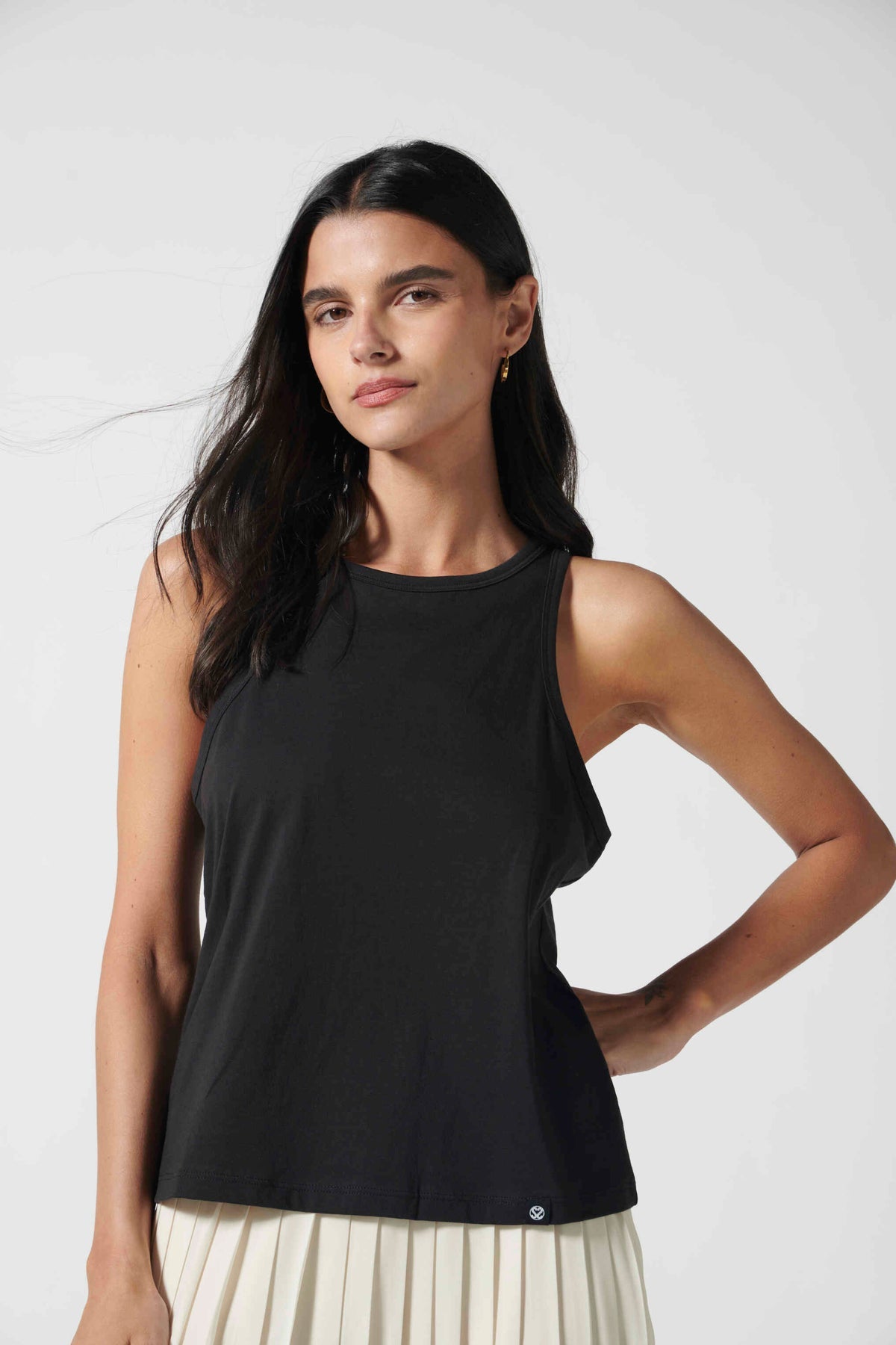 Polera Lourdes Negro