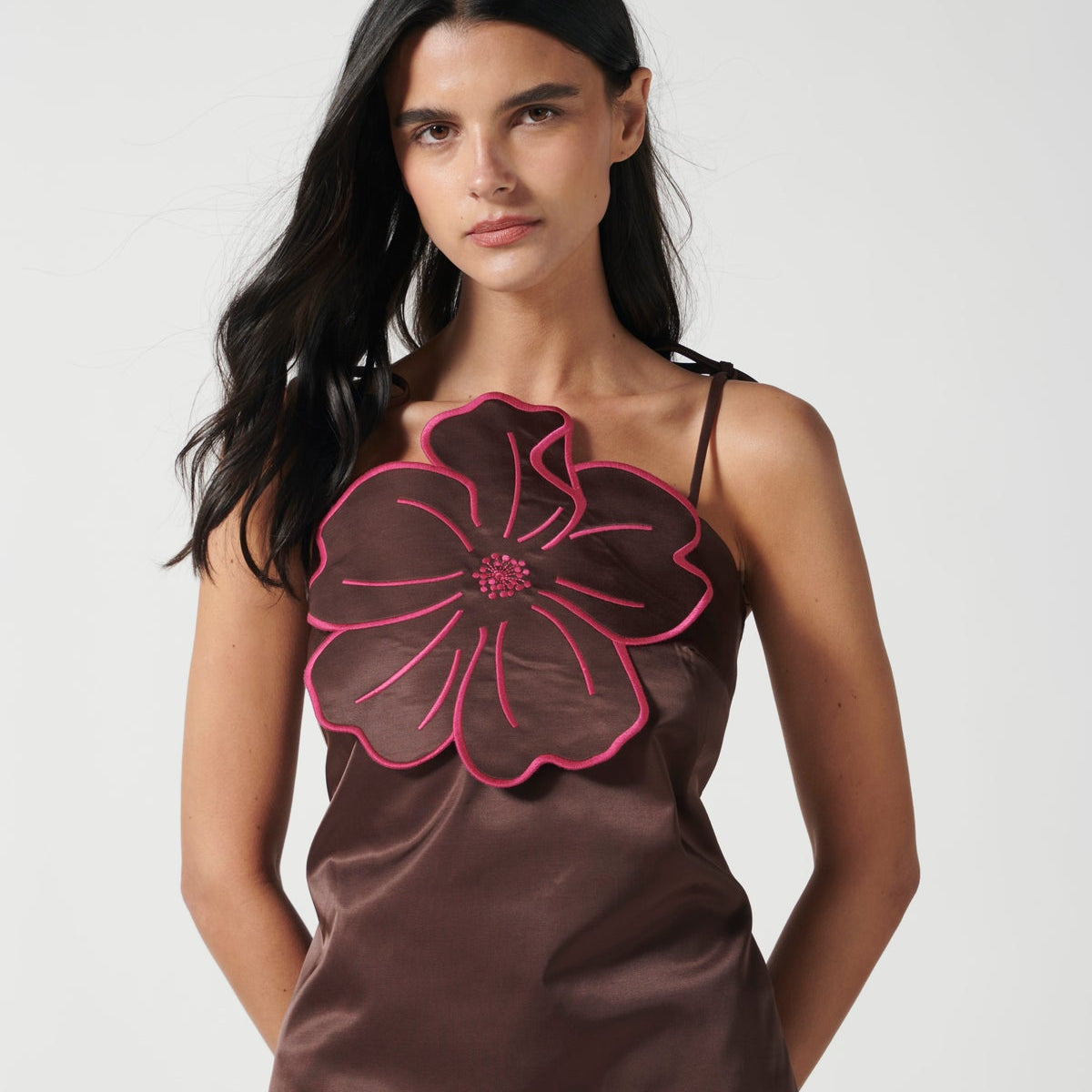 Top Paradis Chocolate Fucsia