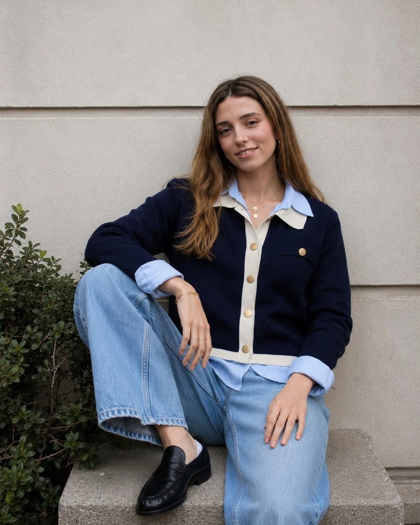 Chaqueta Stina Azul