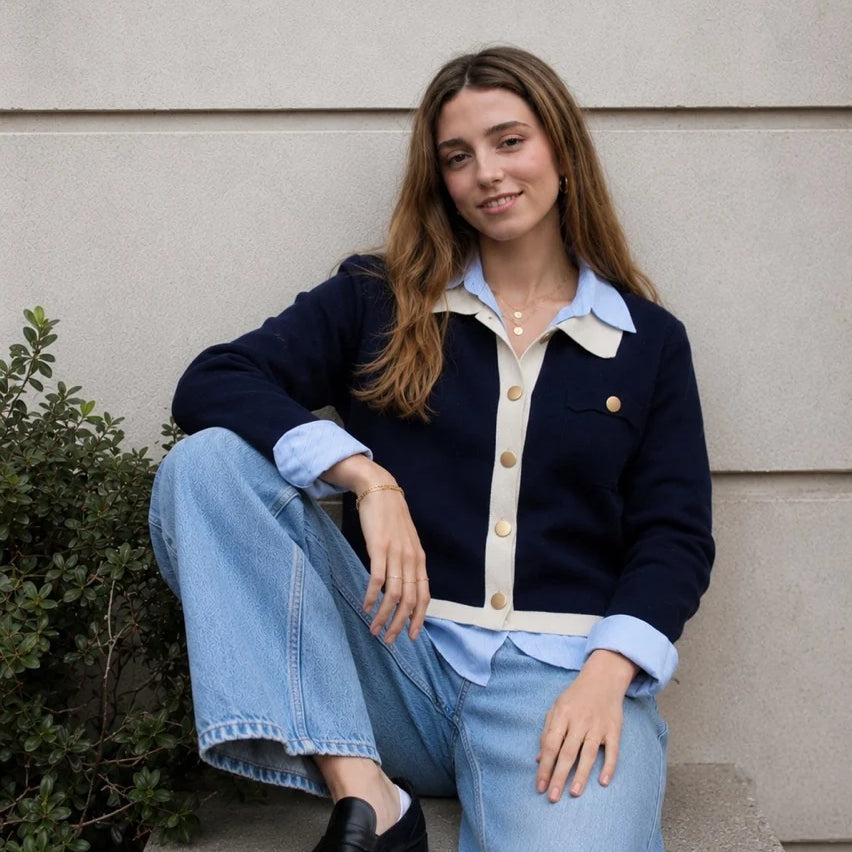 Chaqueta Stina Azul