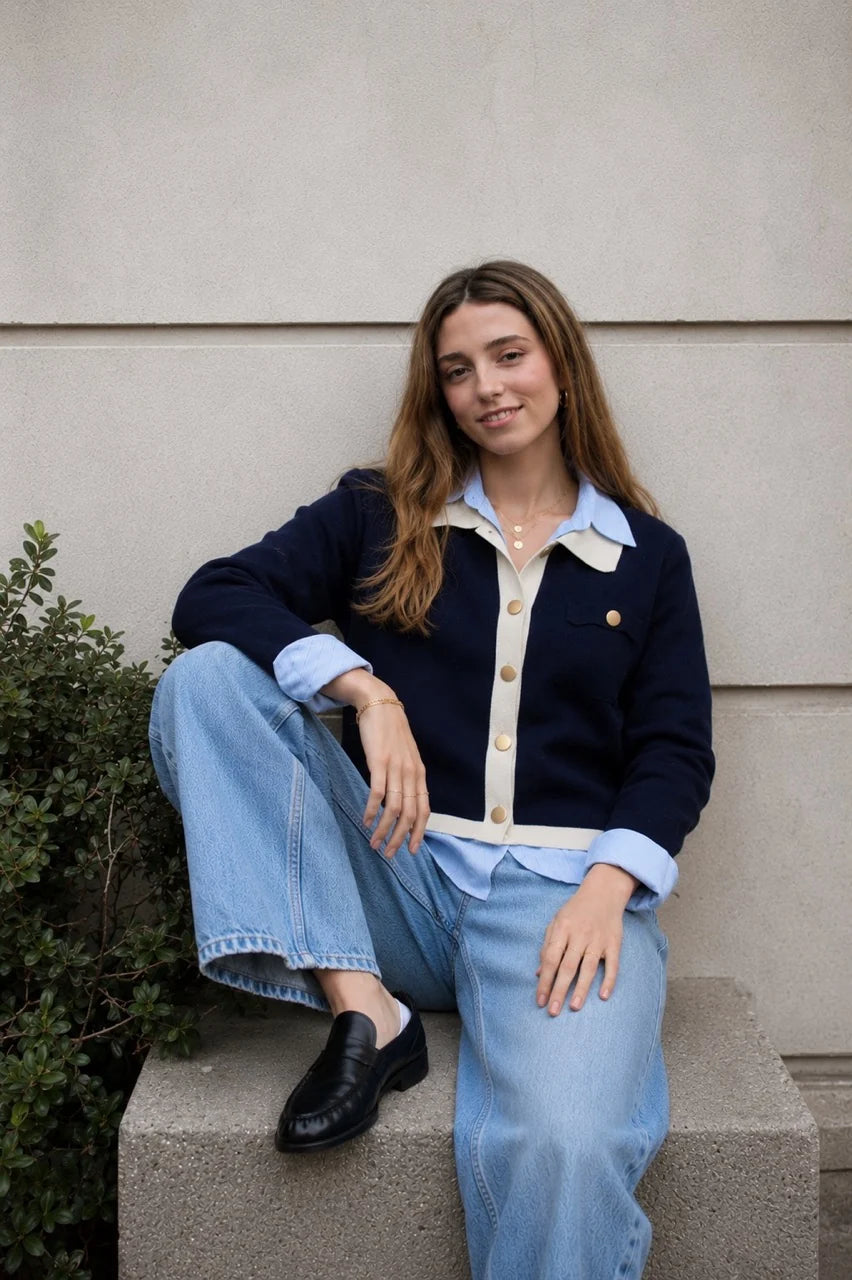 Chaqueta Stina Azul