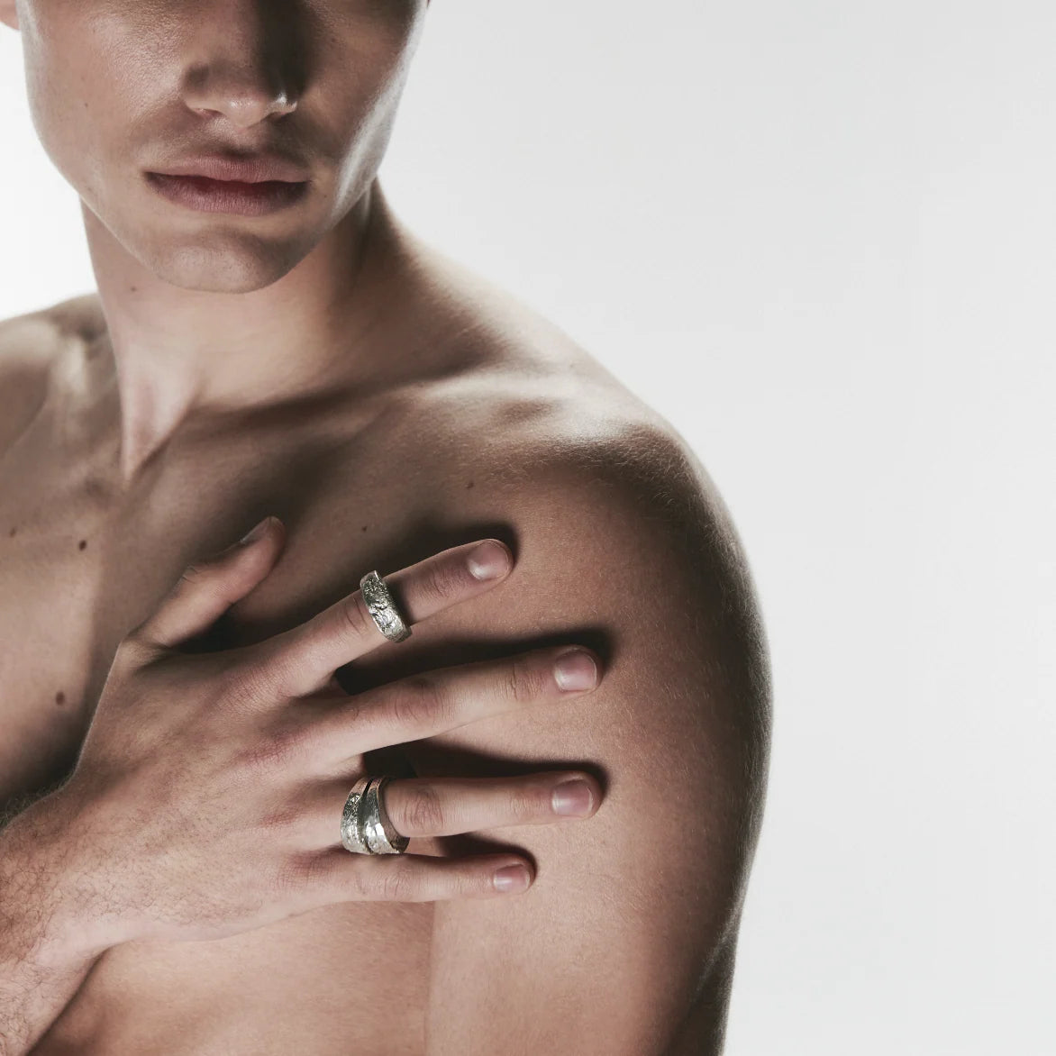 The Molten Ring Silver