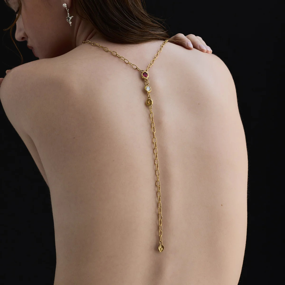 Serenity Necklace Multi Gold