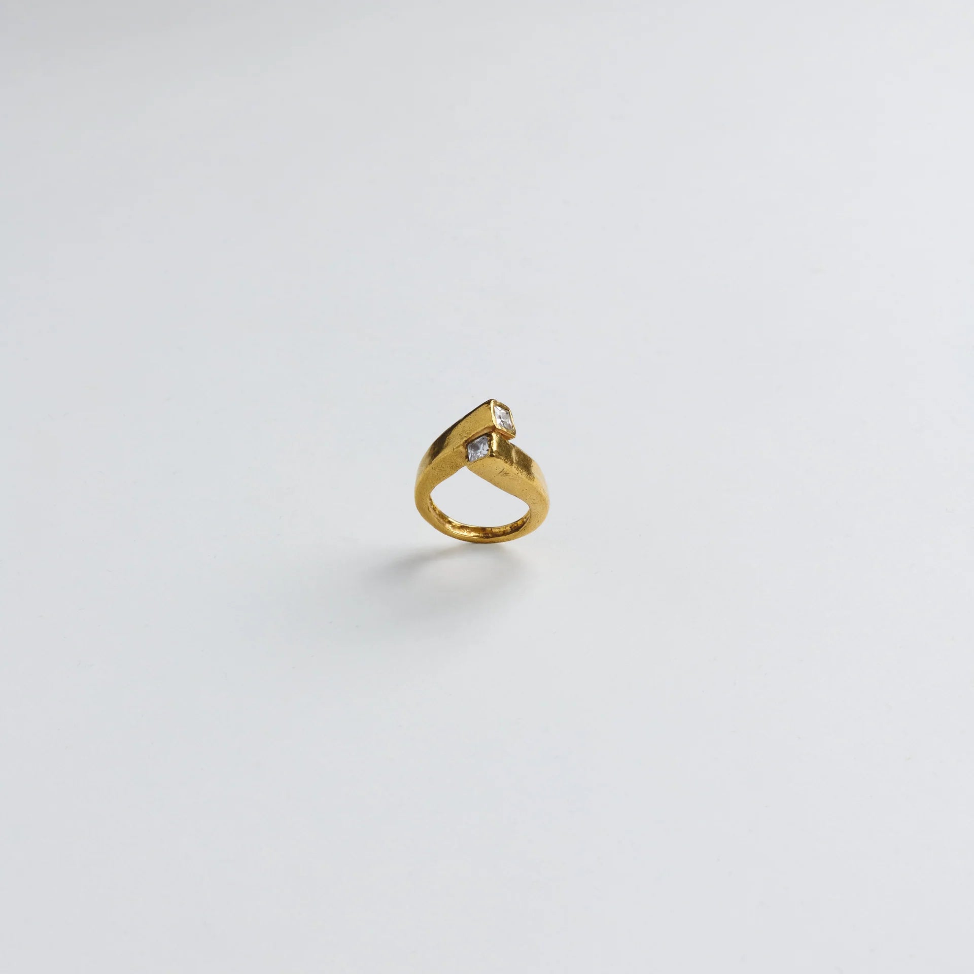 The Offset Ring Gold
