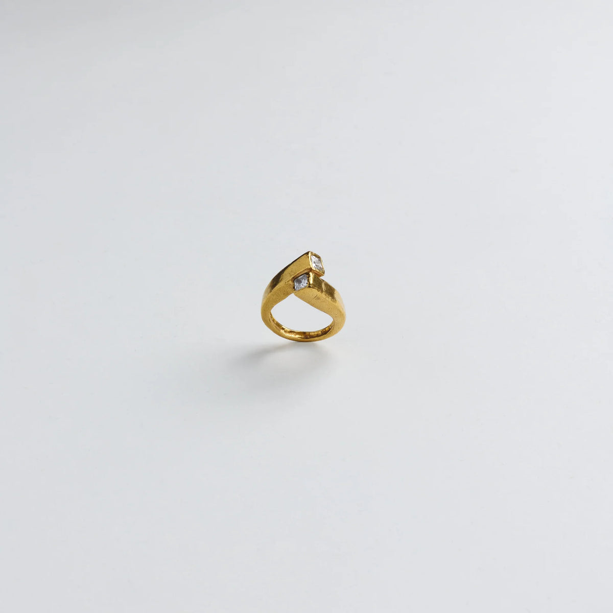 The Offset Ring Gold