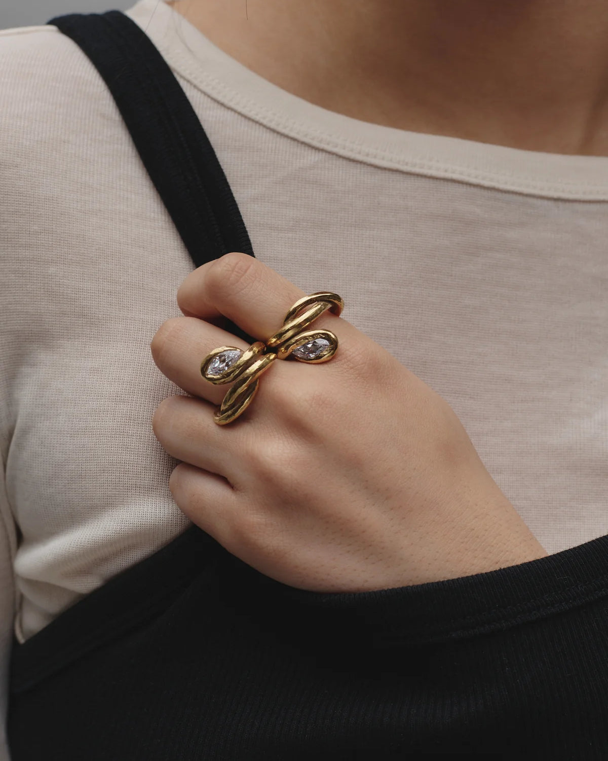 The Orbit Ring Gold
