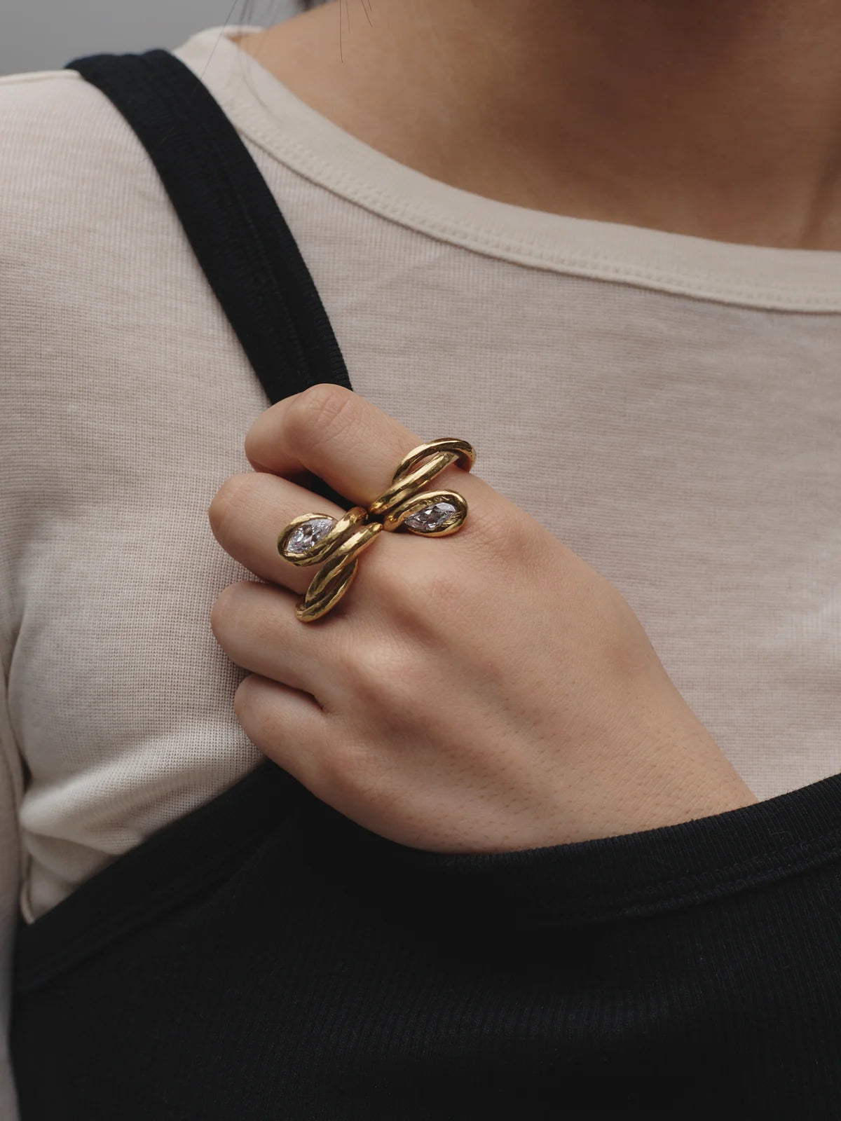 The Orbit Ring Gold
