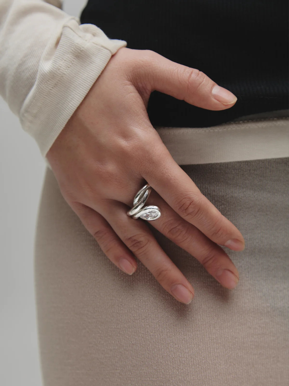 The Orbit Ring Silver