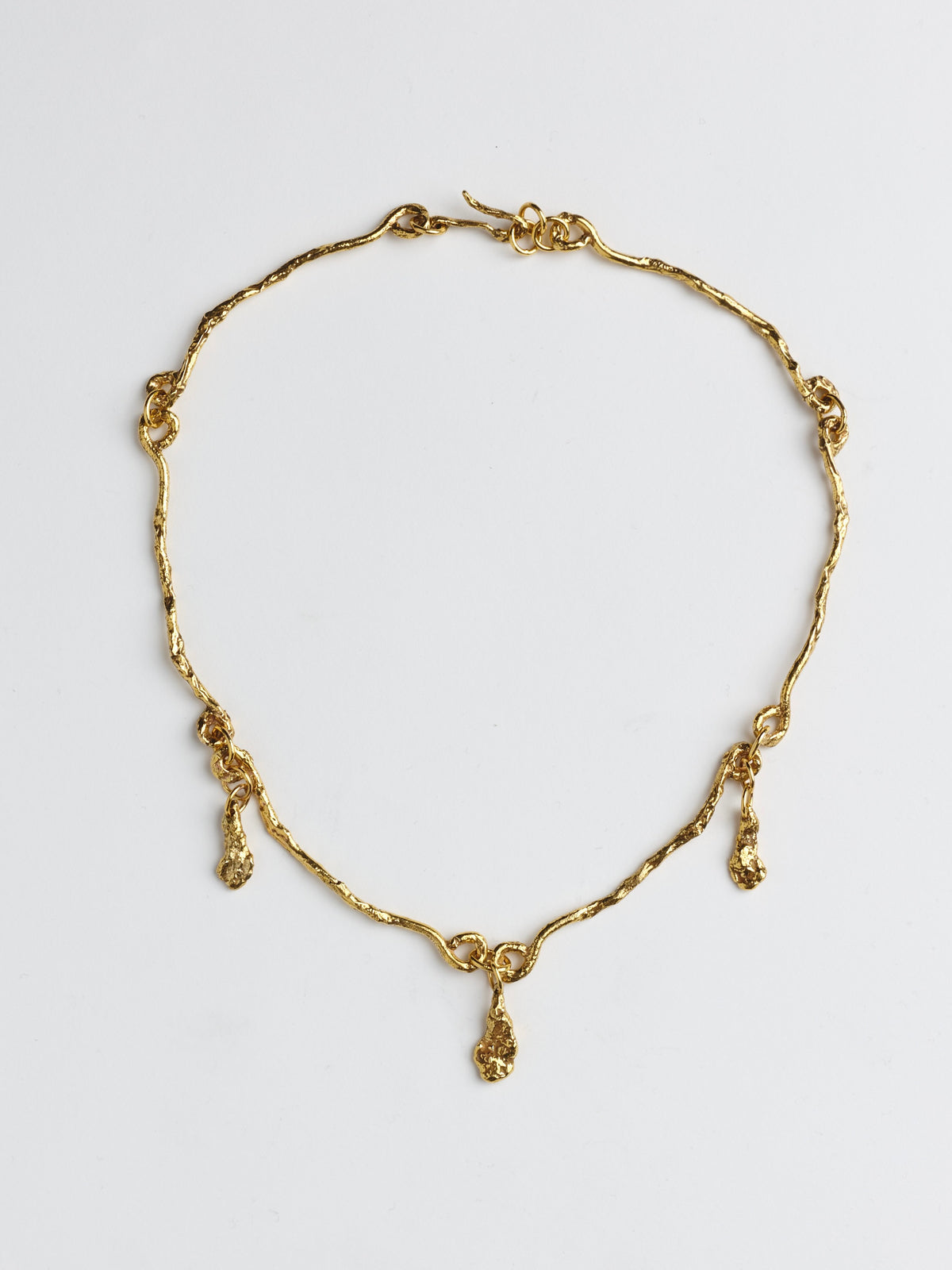 The Teardrop Necklace Gold