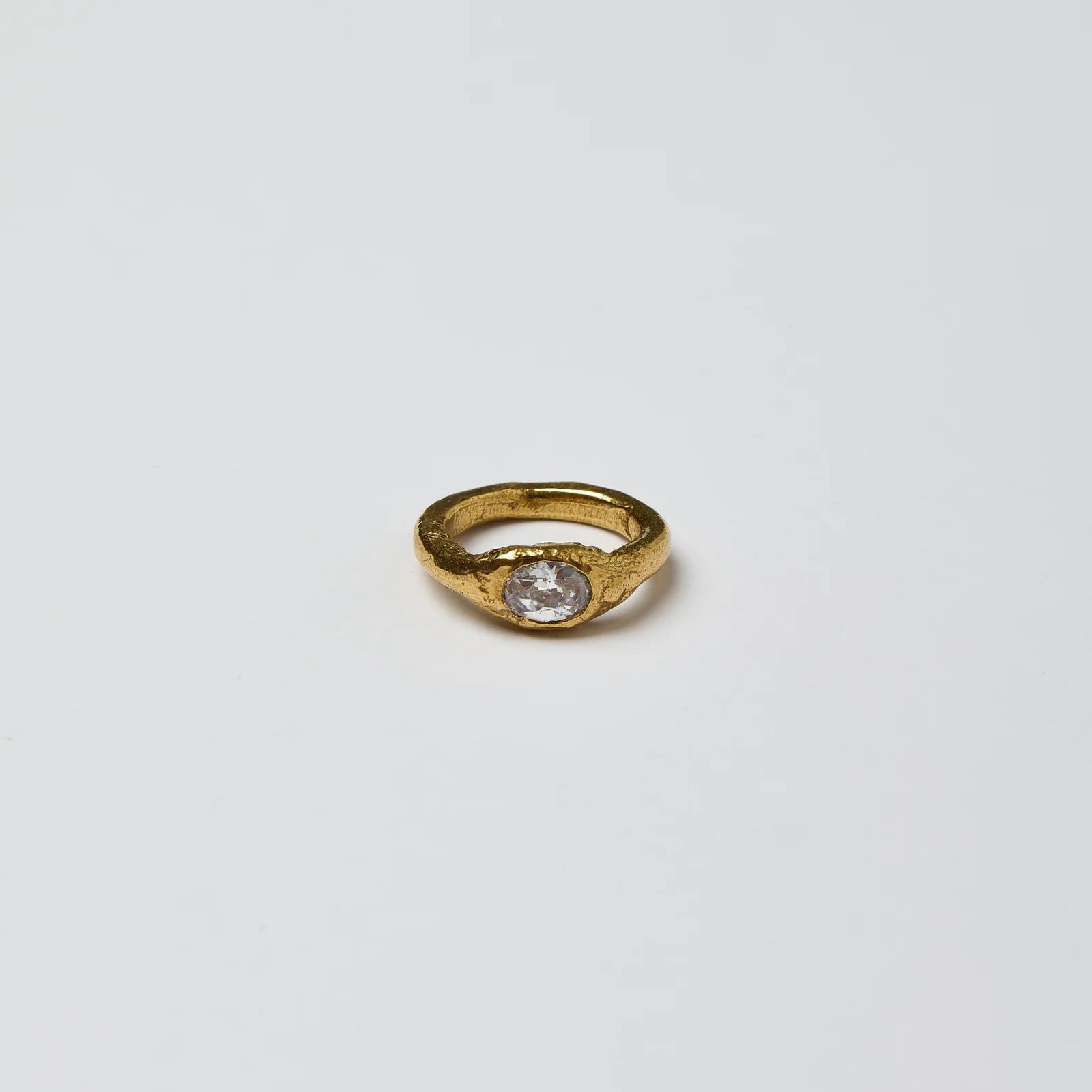 Core Lava Ring - White Gold