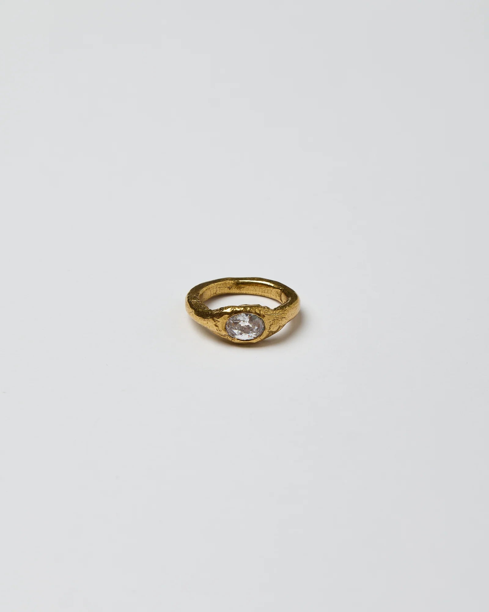 Core Lava Ring - White Gold