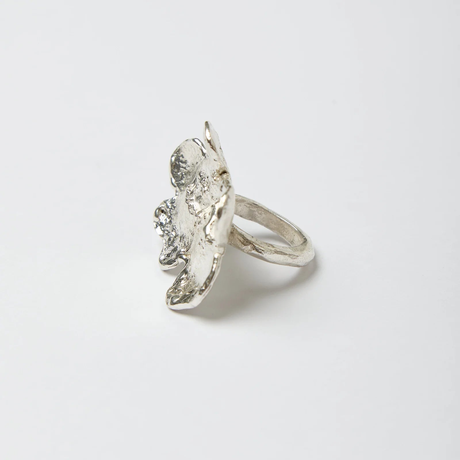 Fleur de Feu Ring Silver