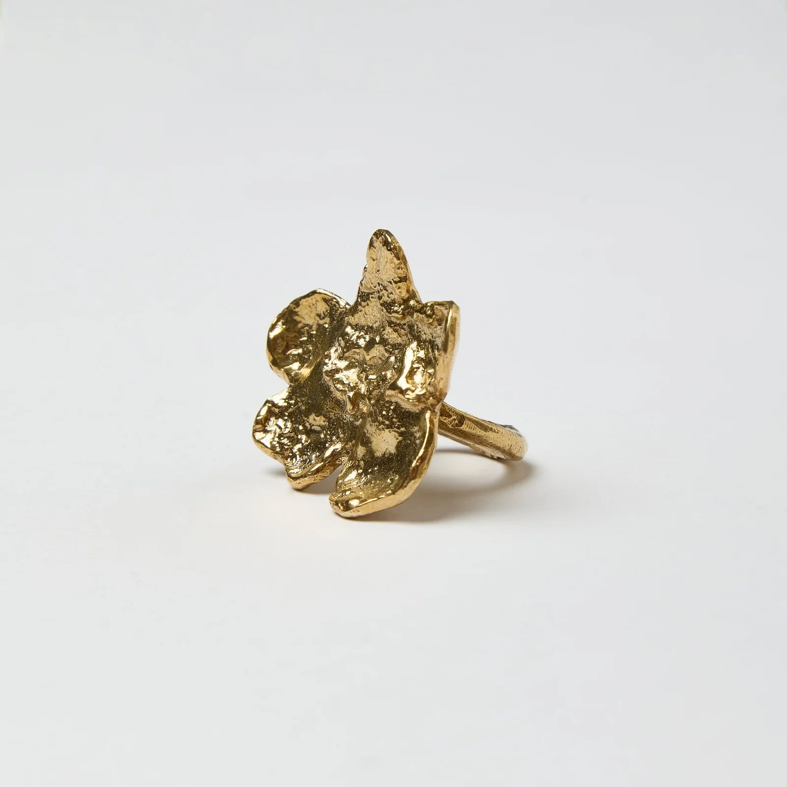 Fleur de Feu Ring Gold