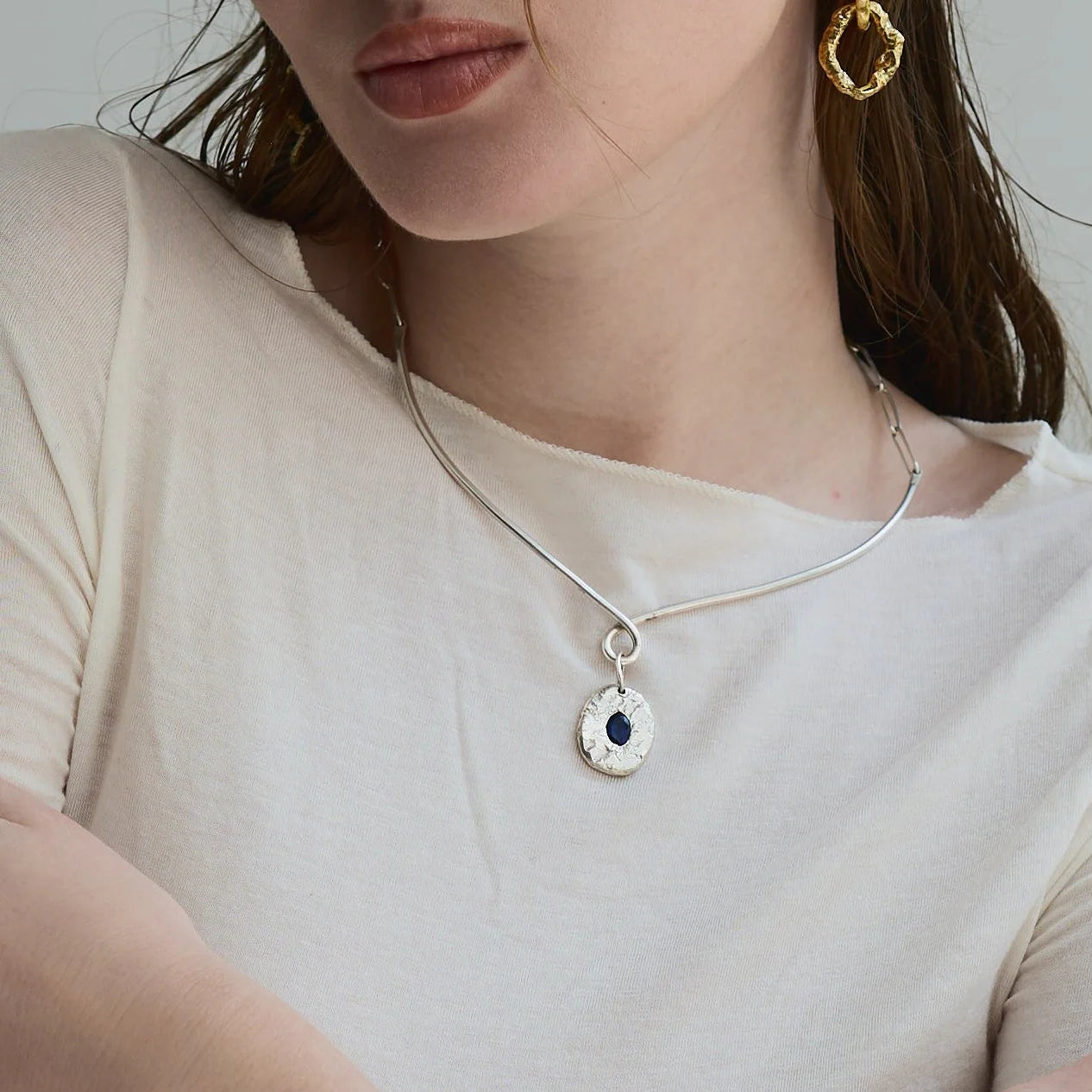 Eclipse Pendant Silver