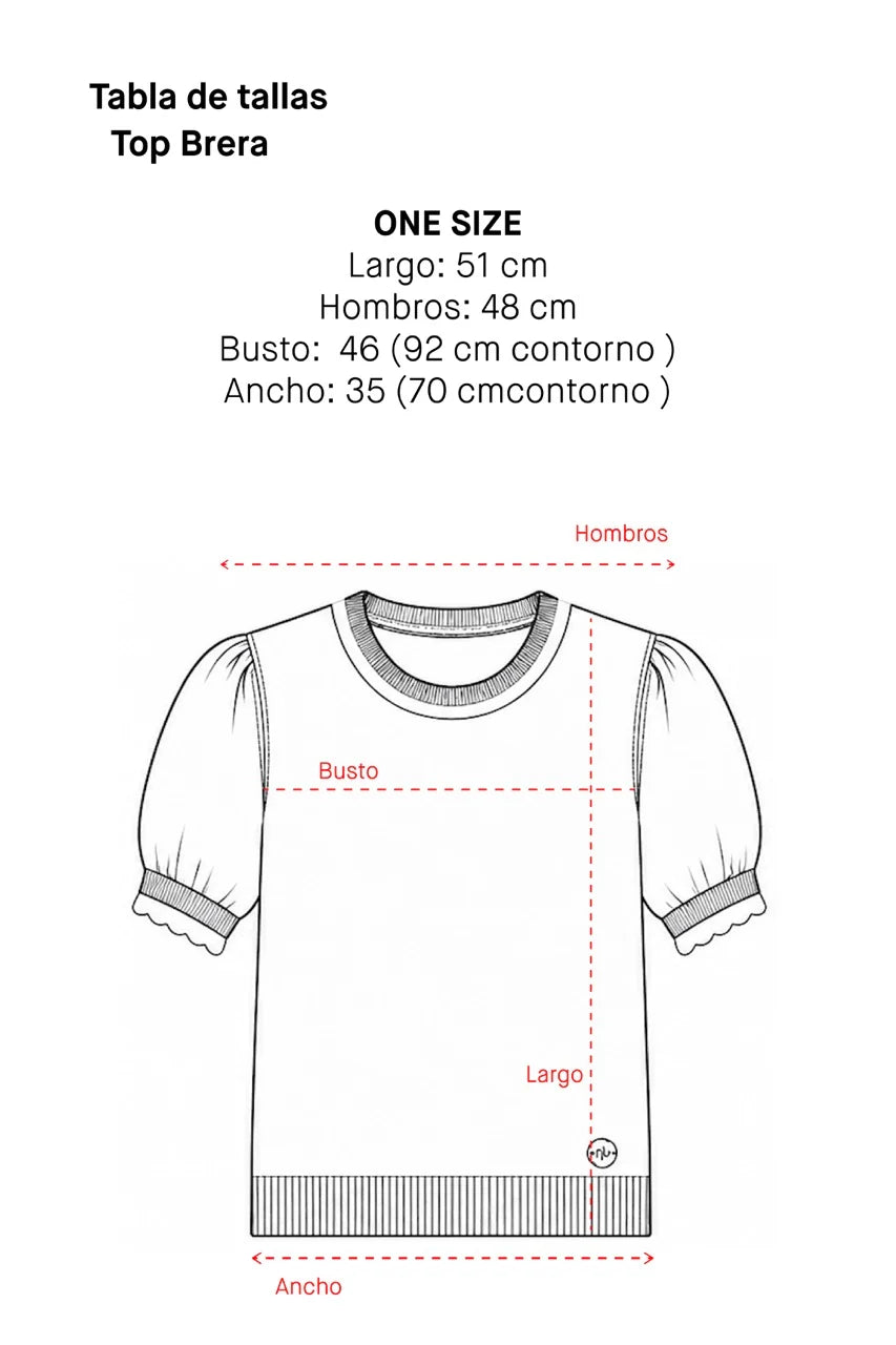 Polera Tejida Brera Cafe