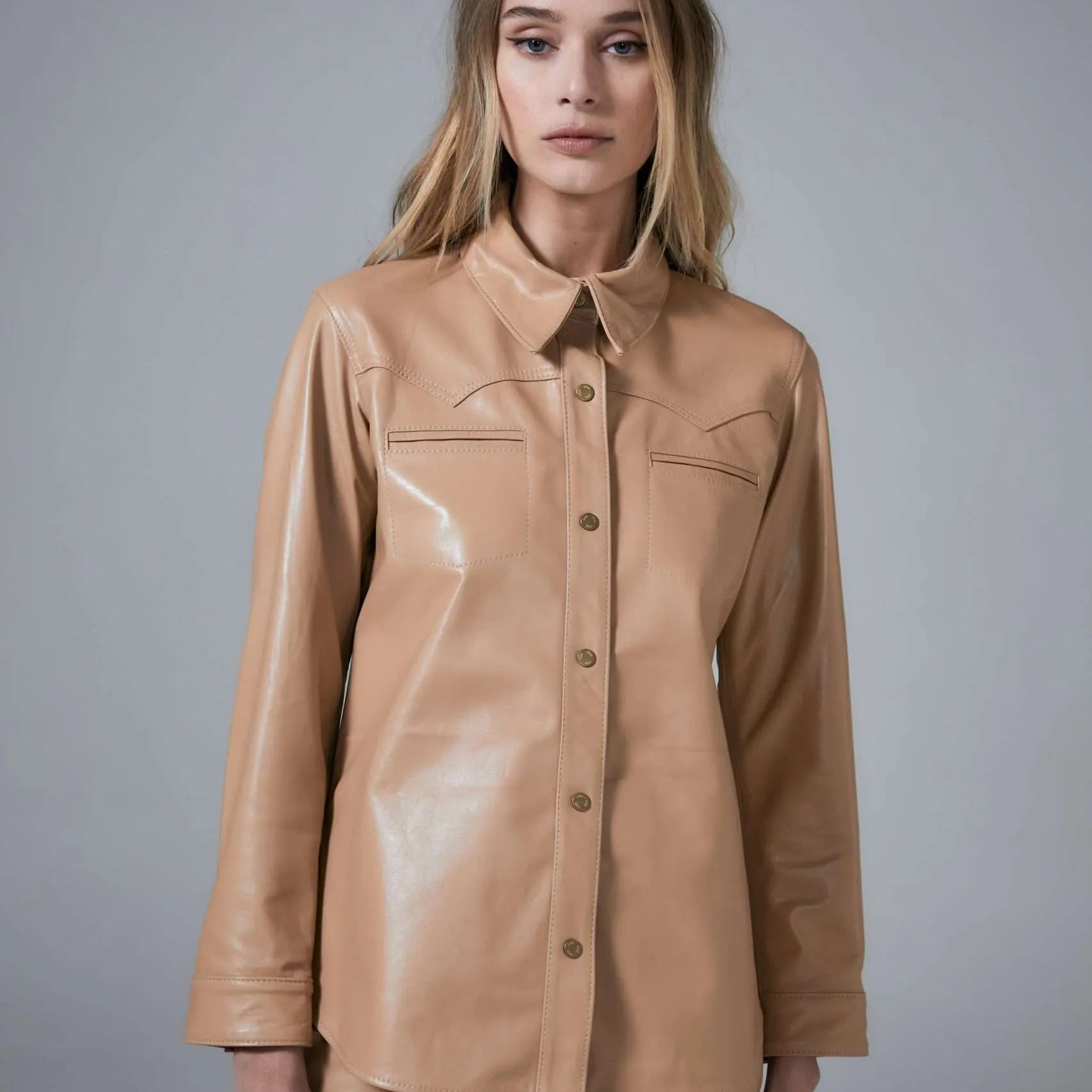 Camisa Zenon Camel