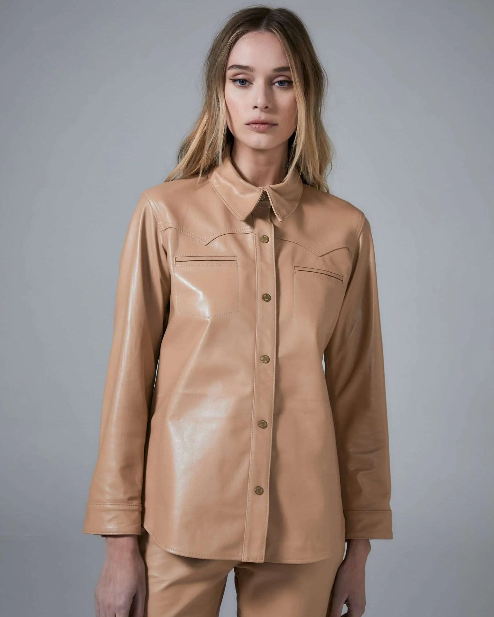 Camisa Zenon Camel
