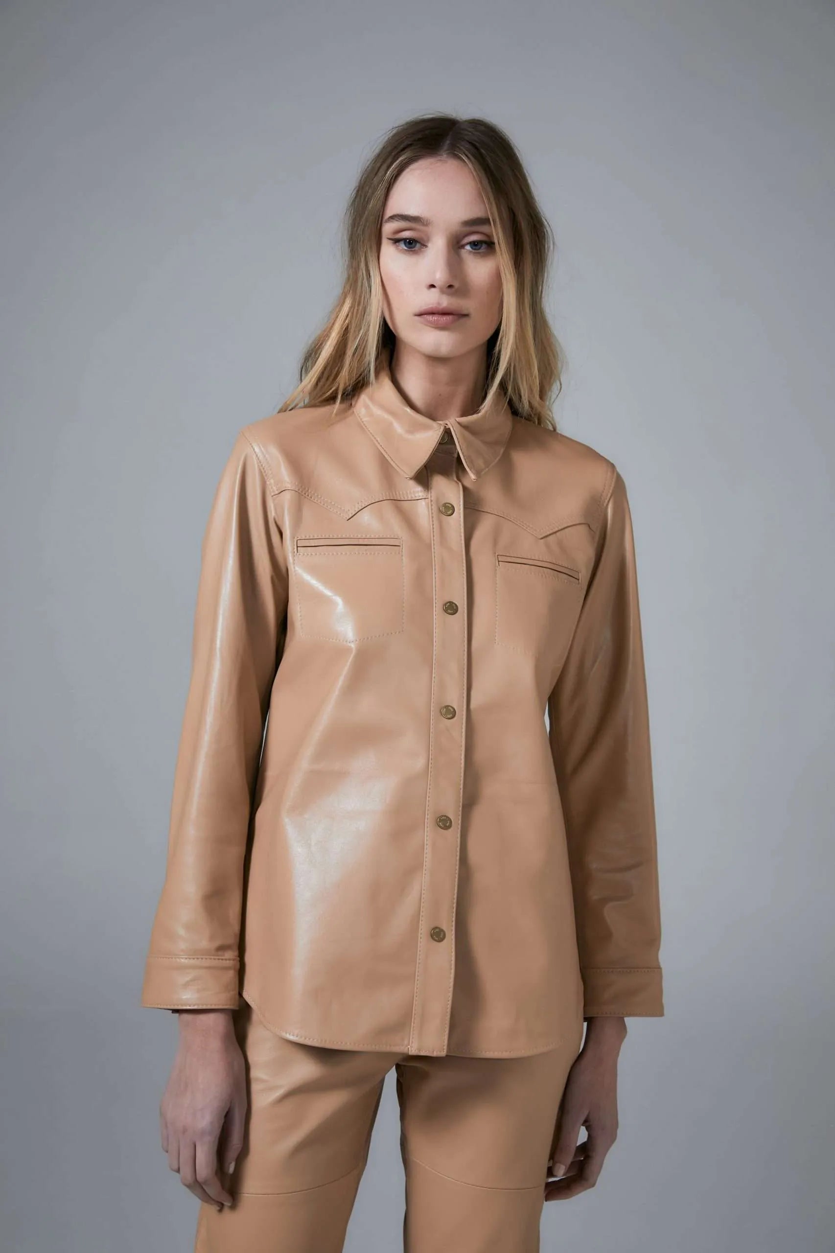 Camisa Zenon Camel