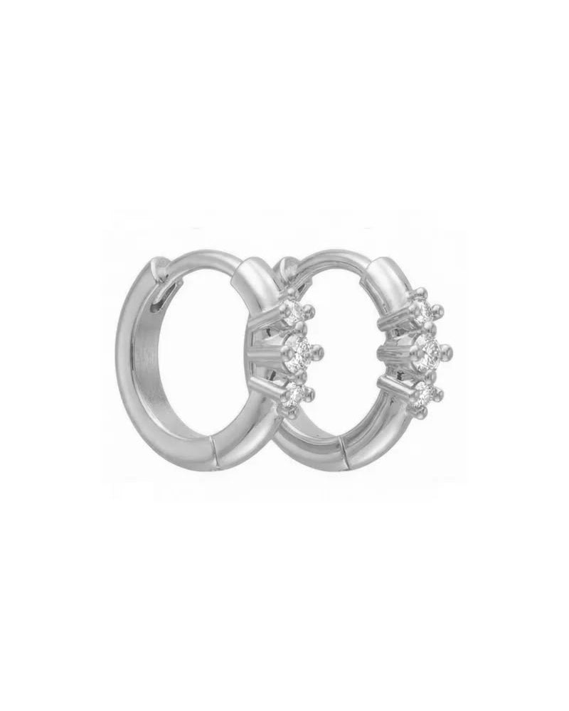 Argollas Demi Plata
