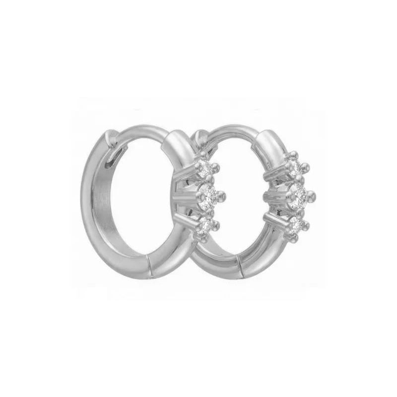 Argollas Demi Plata